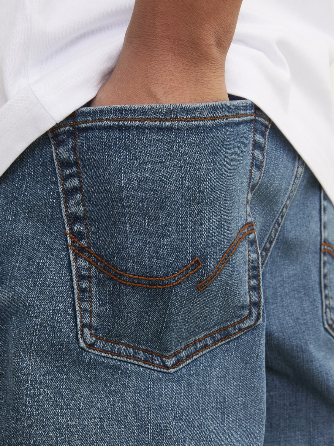 Jack & Jones Junior Regular-fit-Jeans »JJICLARK JJORIG STRETCH SQ 223 NOOS JNR«