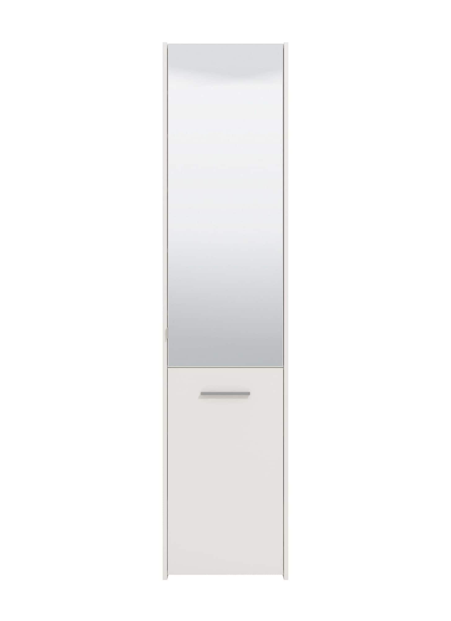 INOSIGN Schuhschrank »Menorca Schuhkommode, Lagerschrank, Schuhregal, Breite 47 cm«, mit zwei Türen, in modernen und eleganten Farben, mit einem Spiegel
