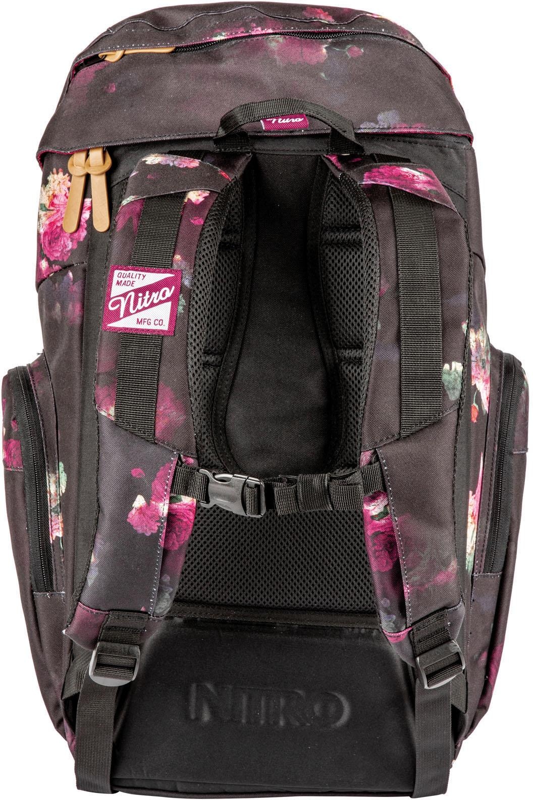 NITRO Laptoprucksack »Weekender«, Reiserucksack mit Laptopfach, Schulrucksack, Wanderrucksack