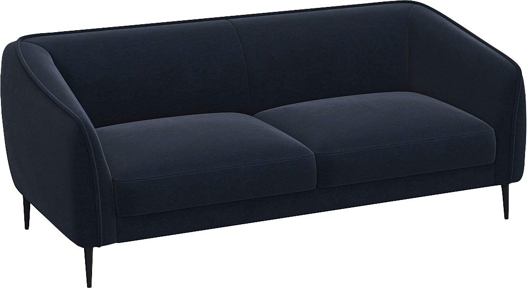 FLEXLUX 2,5-Sitzer »Belle Designsofa, Couch, bequem durch Kaltschaum im Sitz«, Skandinavisches Design, In hochwertiger Verarbeitung