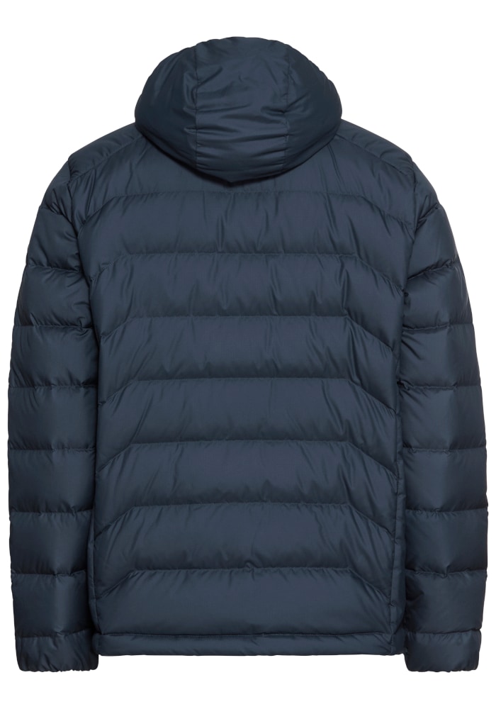 Jack Wolfskin Daunenjacke »WILD PASS DOWN HOODY M RDS« mit Kapuze mit Kapuze, 3-in-1-kompatibel, warm gefüttert