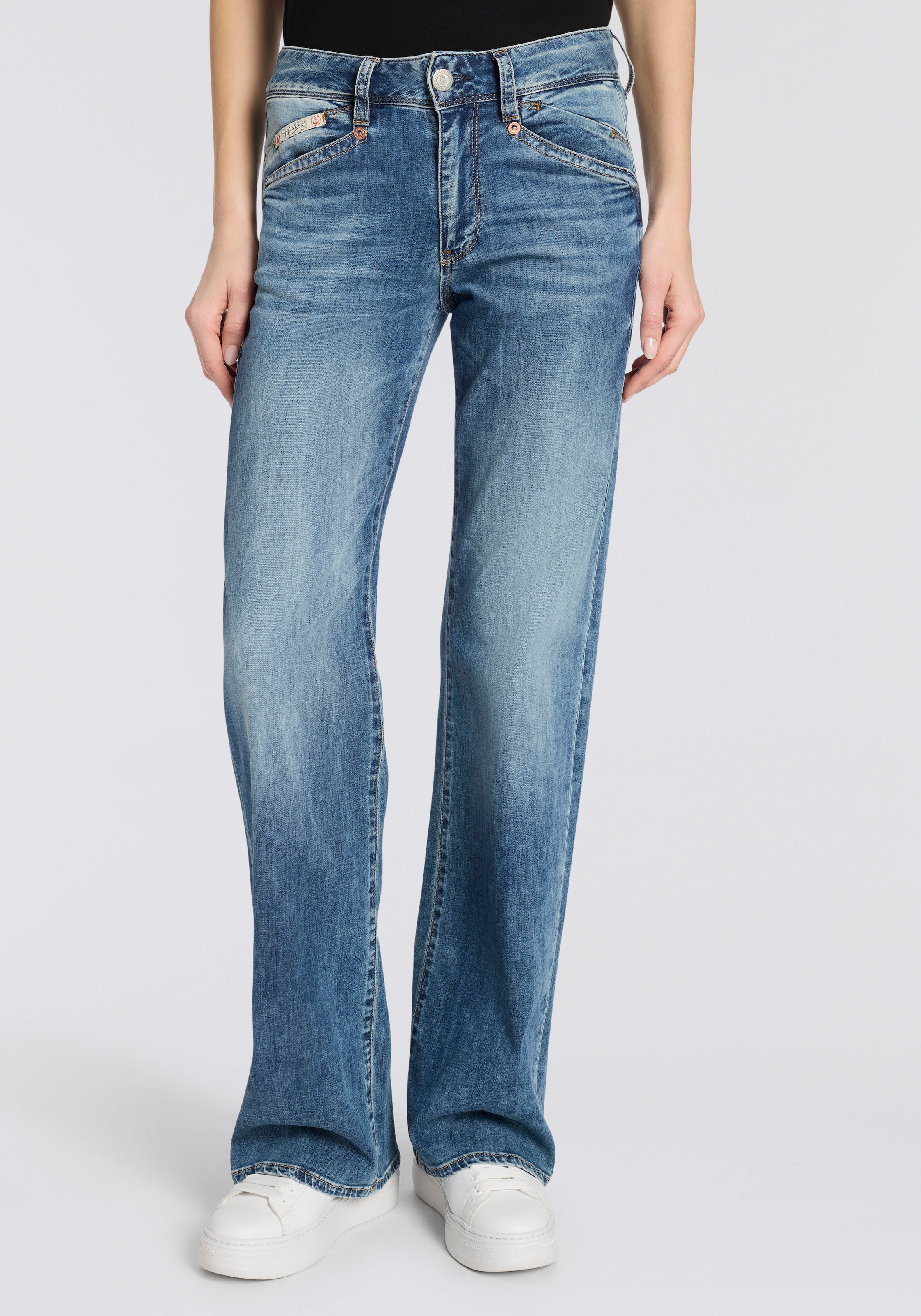 Herrlicher Bootcut-Jeans »Prime New Denim Light« mit Stretch