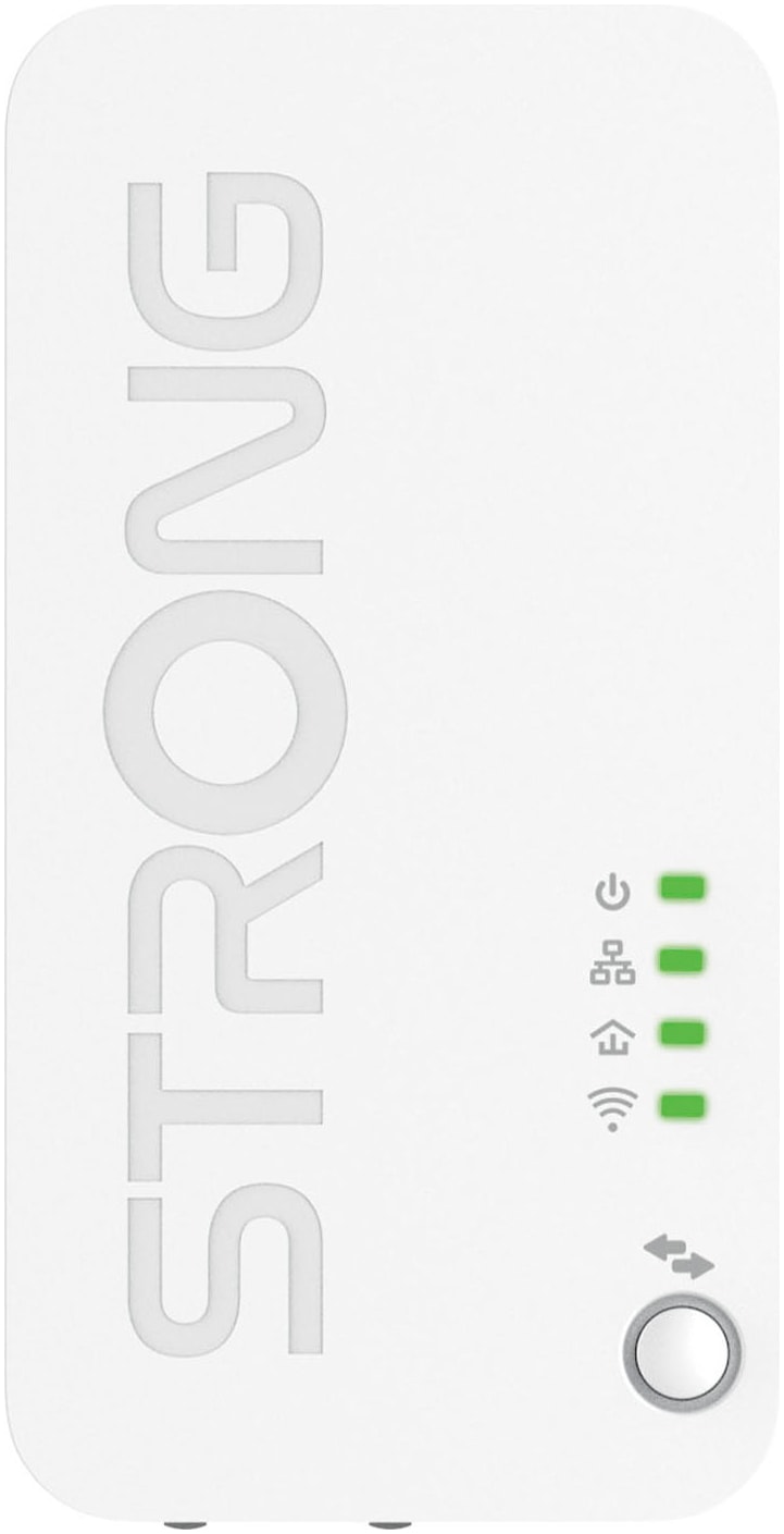 Strong Reichweitenverstärker »Powerline MINI WiFi 1000 Mbit/s Set (2 Einheiten)«, (2 St.)