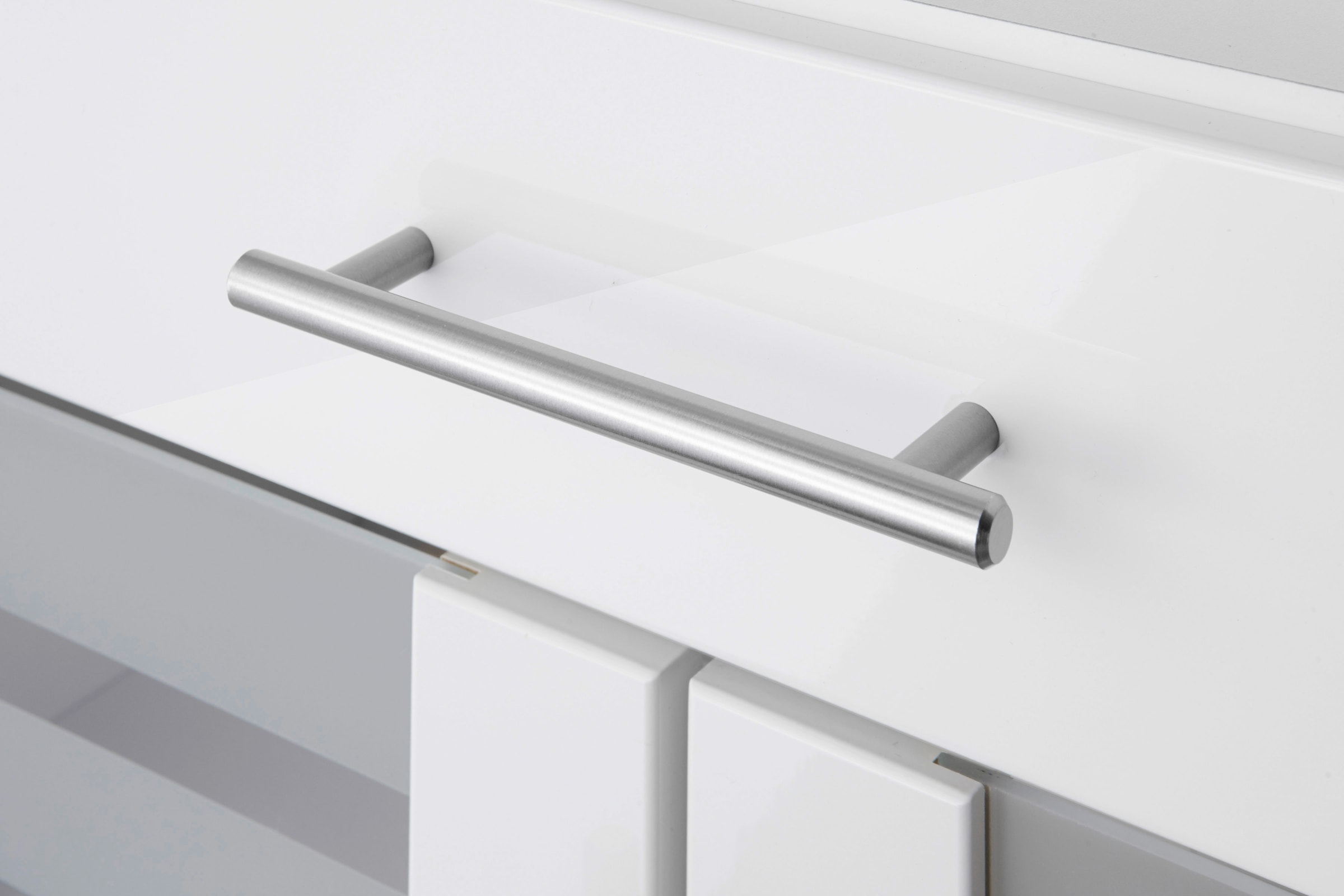 welltime Seitenschrank »Jaca«, Breite 60 cm, mit MDF Hochglanz-Fronten