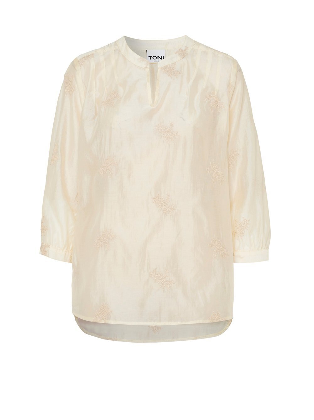 TONI Klassische Bluse »Bella« mit Blütenstickerei