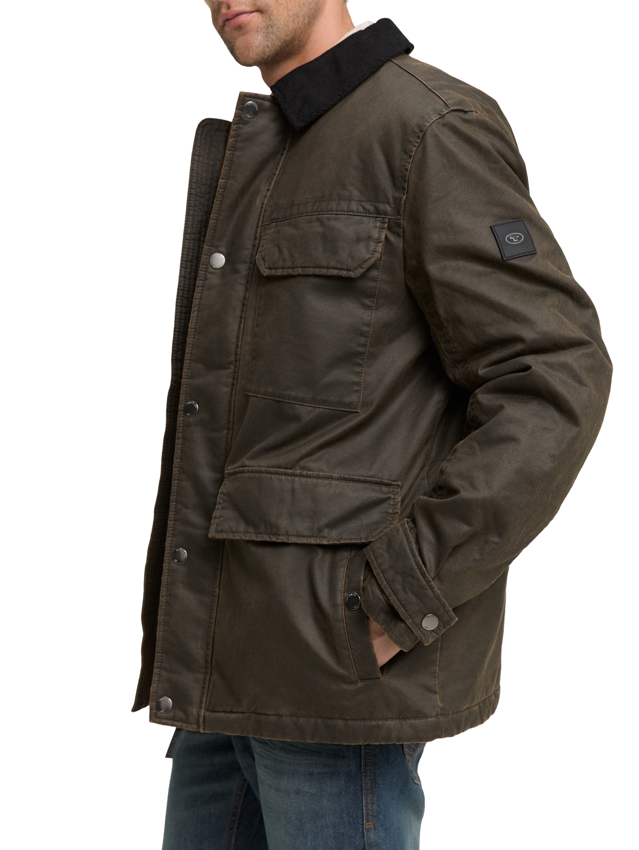 TOM TAILOR Outdoorjacke mit verstellbarer Taille