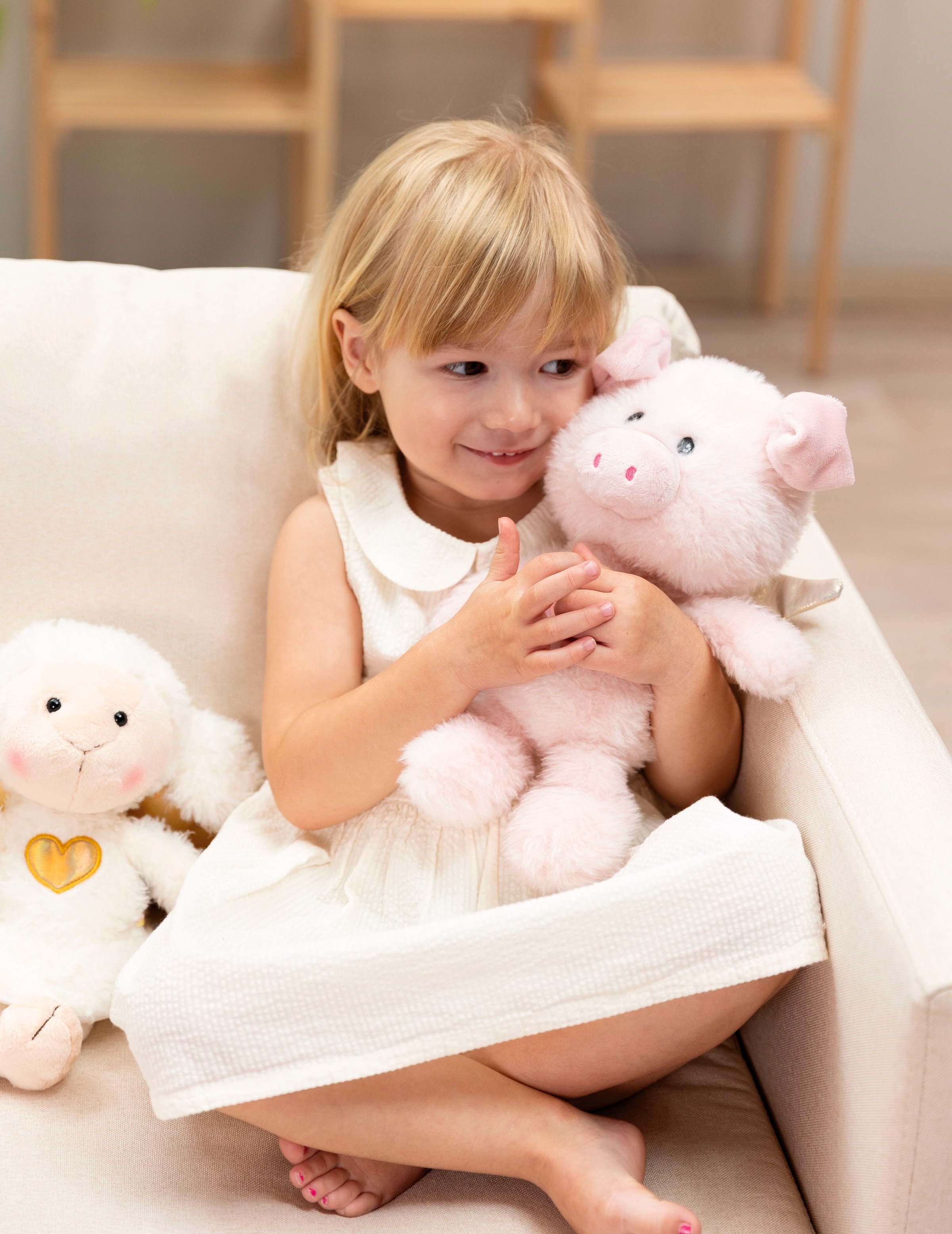 Nici Kuscheltier »Dein Schutzengel, Schwein La La Piggie 28 cm«