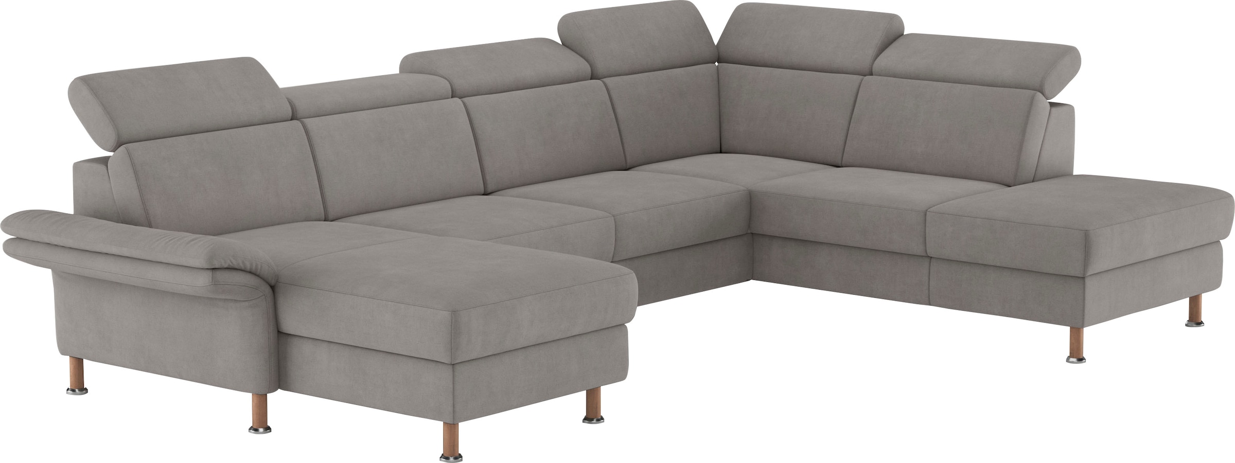 Home affaire Wohnlandschaft »Calypso U-Form«, wahlweise mit motorischer Relaxfunktion