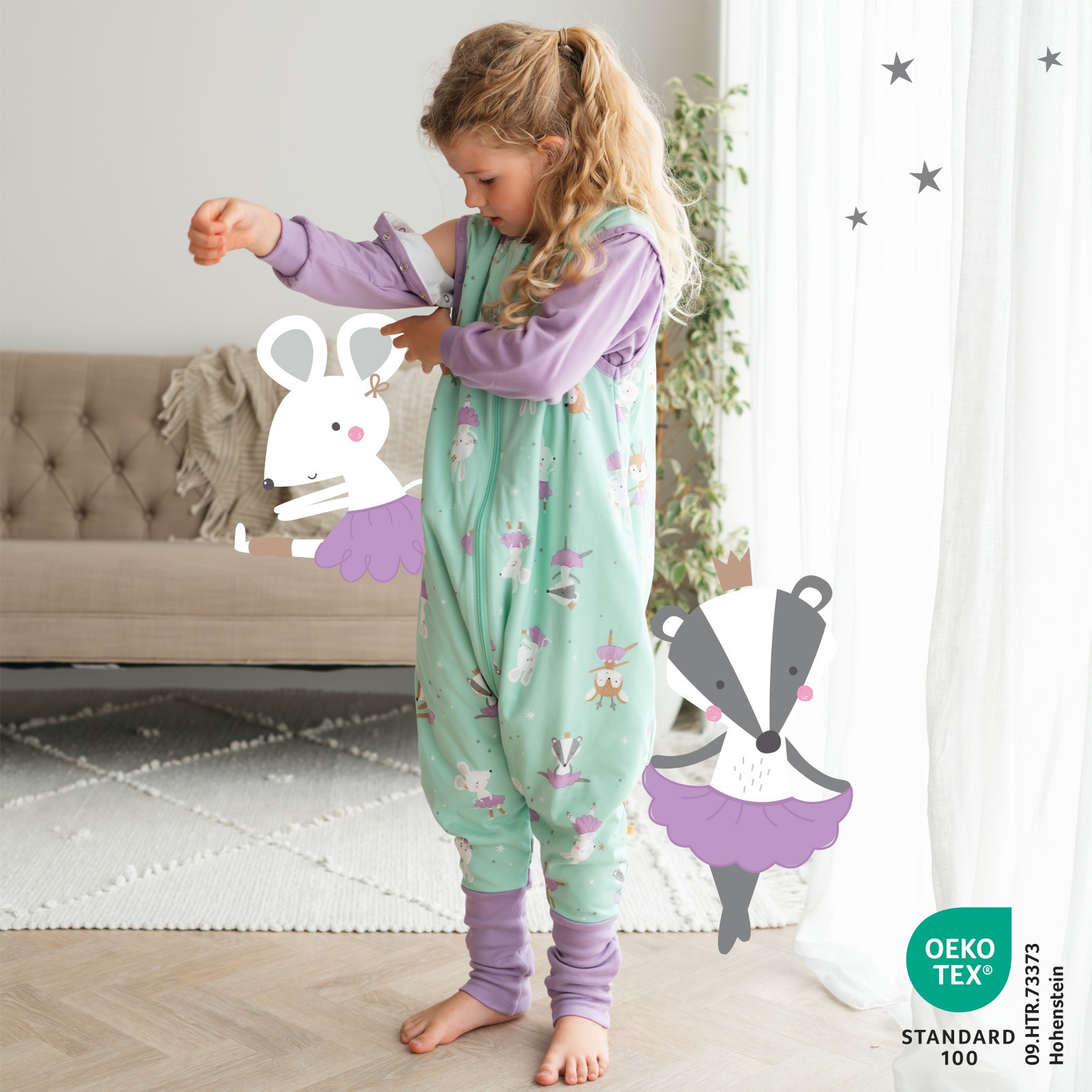 Schlummersack Babyschlafsack »Schlafsack mit Füßen 3.5 Tog«