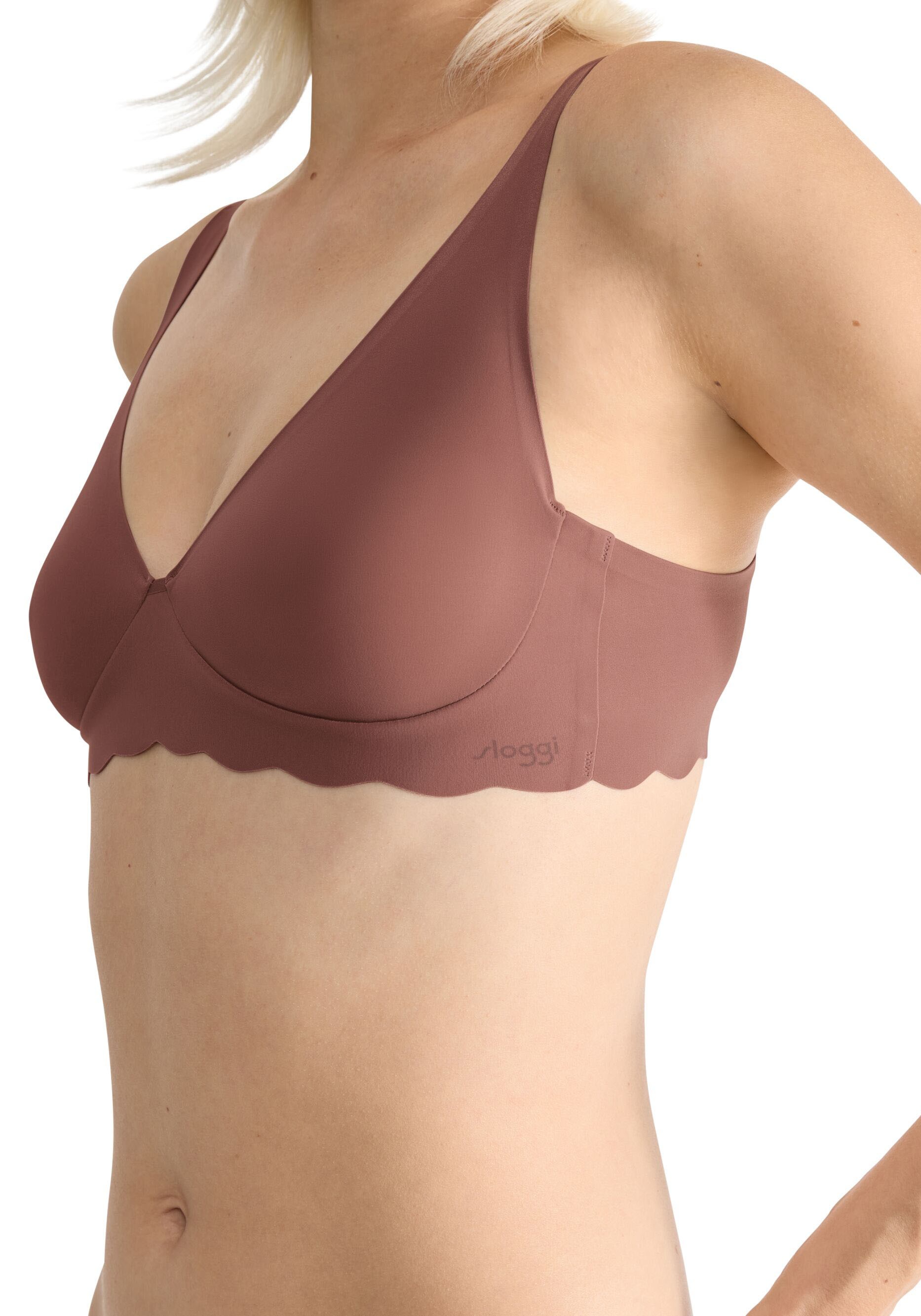 sloggi Bügelloser BH »ZERO Microfibre 2.0 Soft bra«, nahtlos und unsichtbar