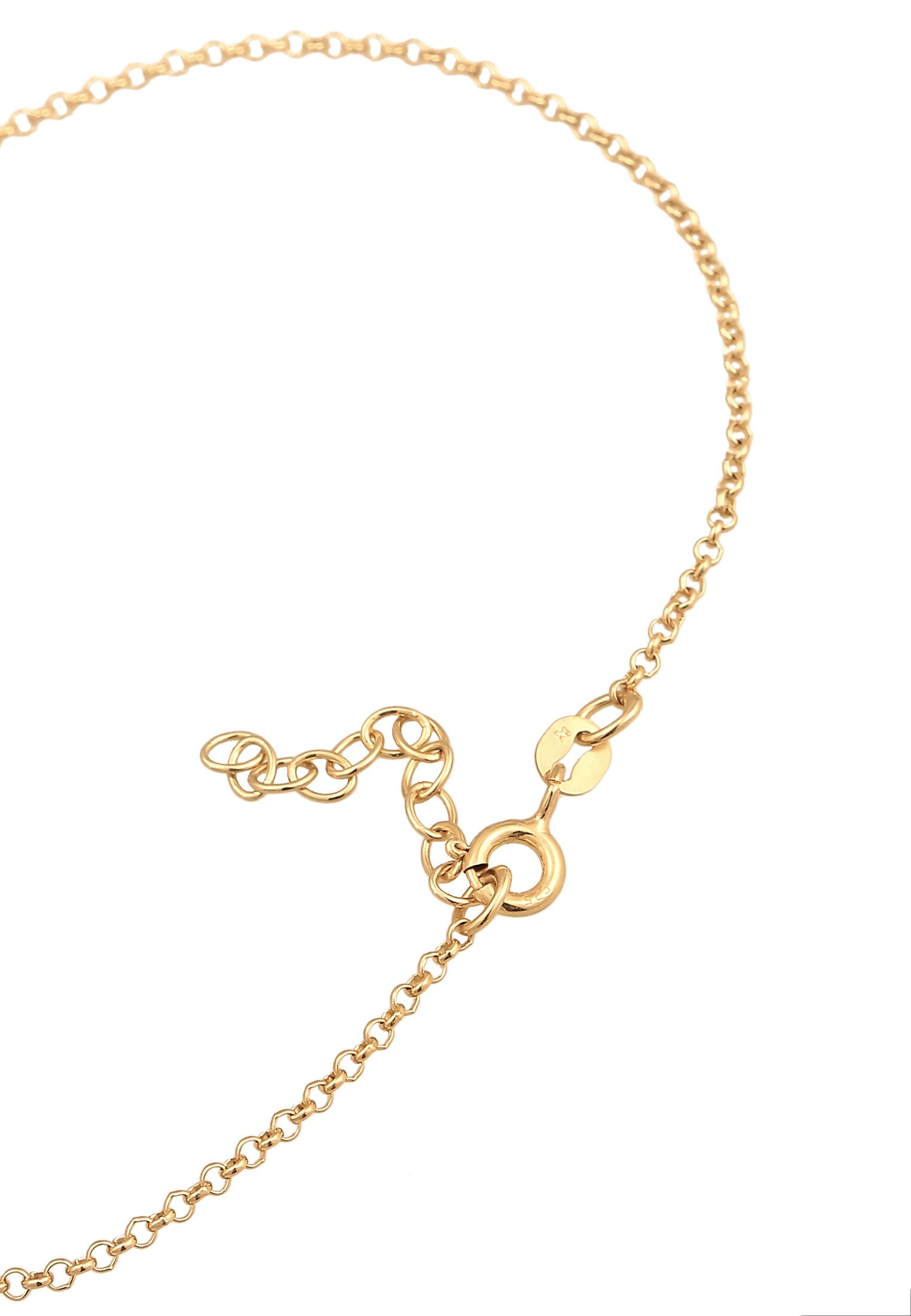 Elli Fußkette »Fußschmuck Flugzeug Travel Reise Basic 925 Silber«