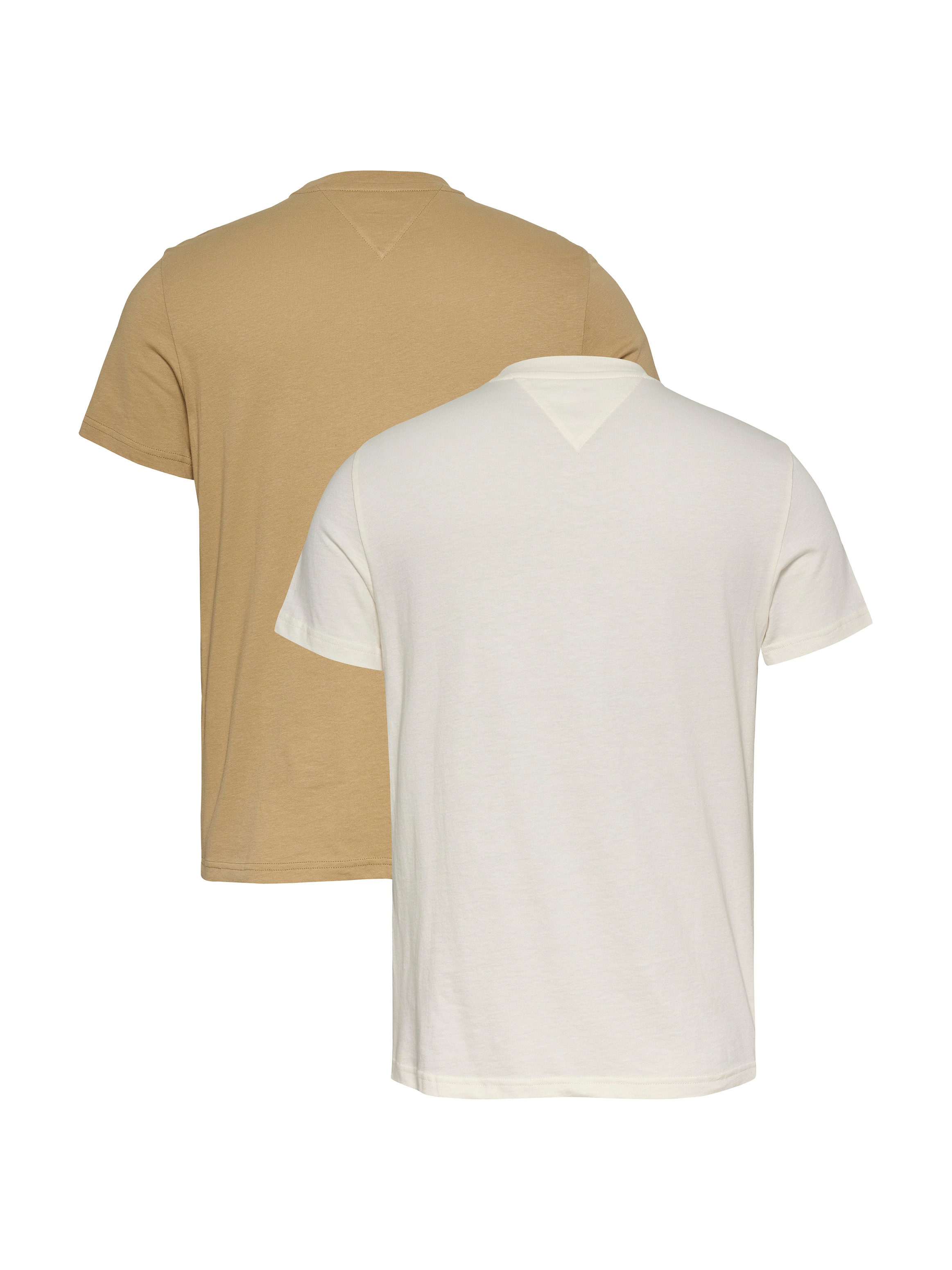 Tommy Jeans Rundhalsshirt »TJM XSLIM 2PACK JERSEY TEE EXT«, (Packung, 2er-Pack), Logostickerei, 2Pack