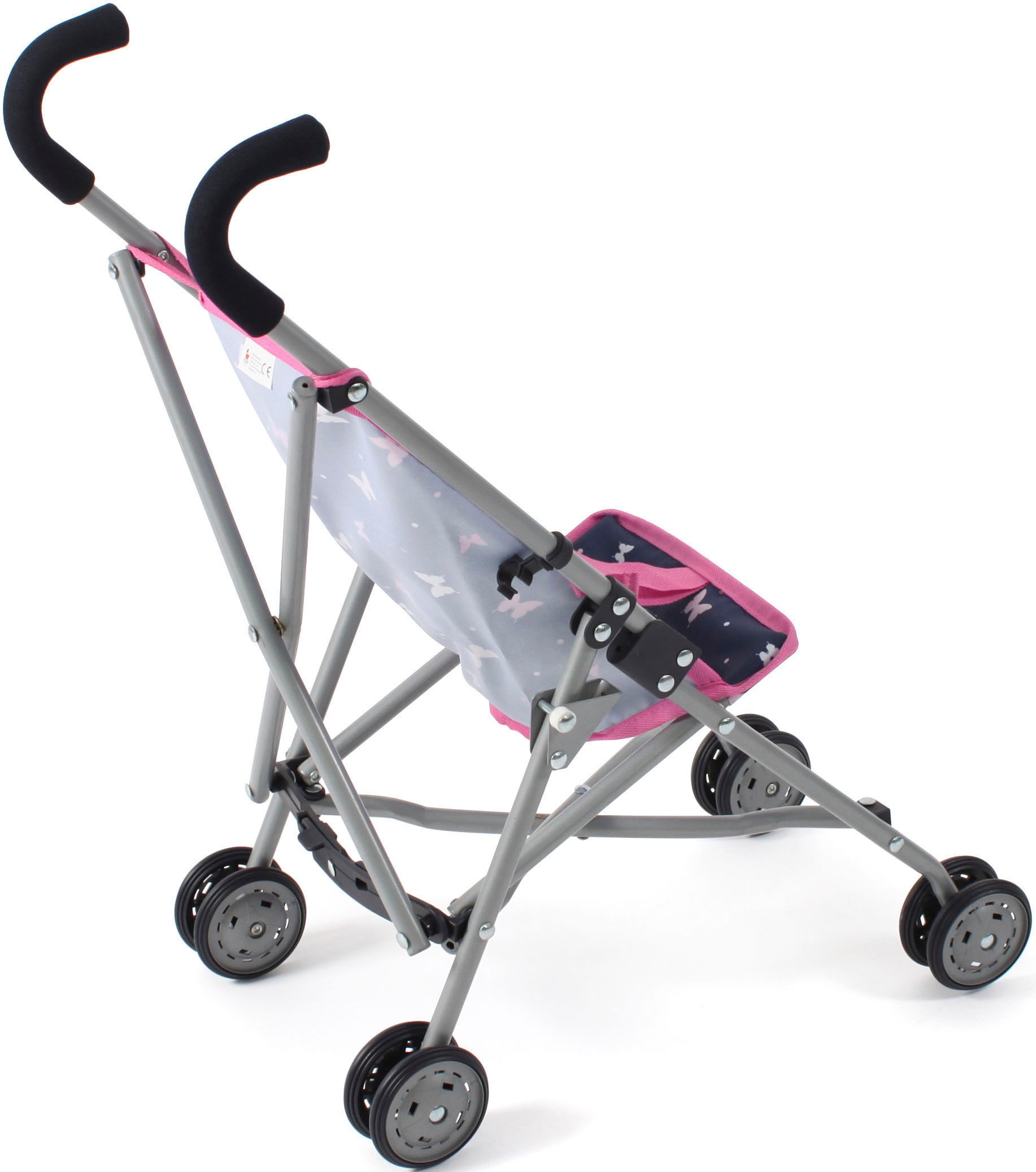 CHIC2000 Puppenbuggy »Roma, Butterfly, rosa«