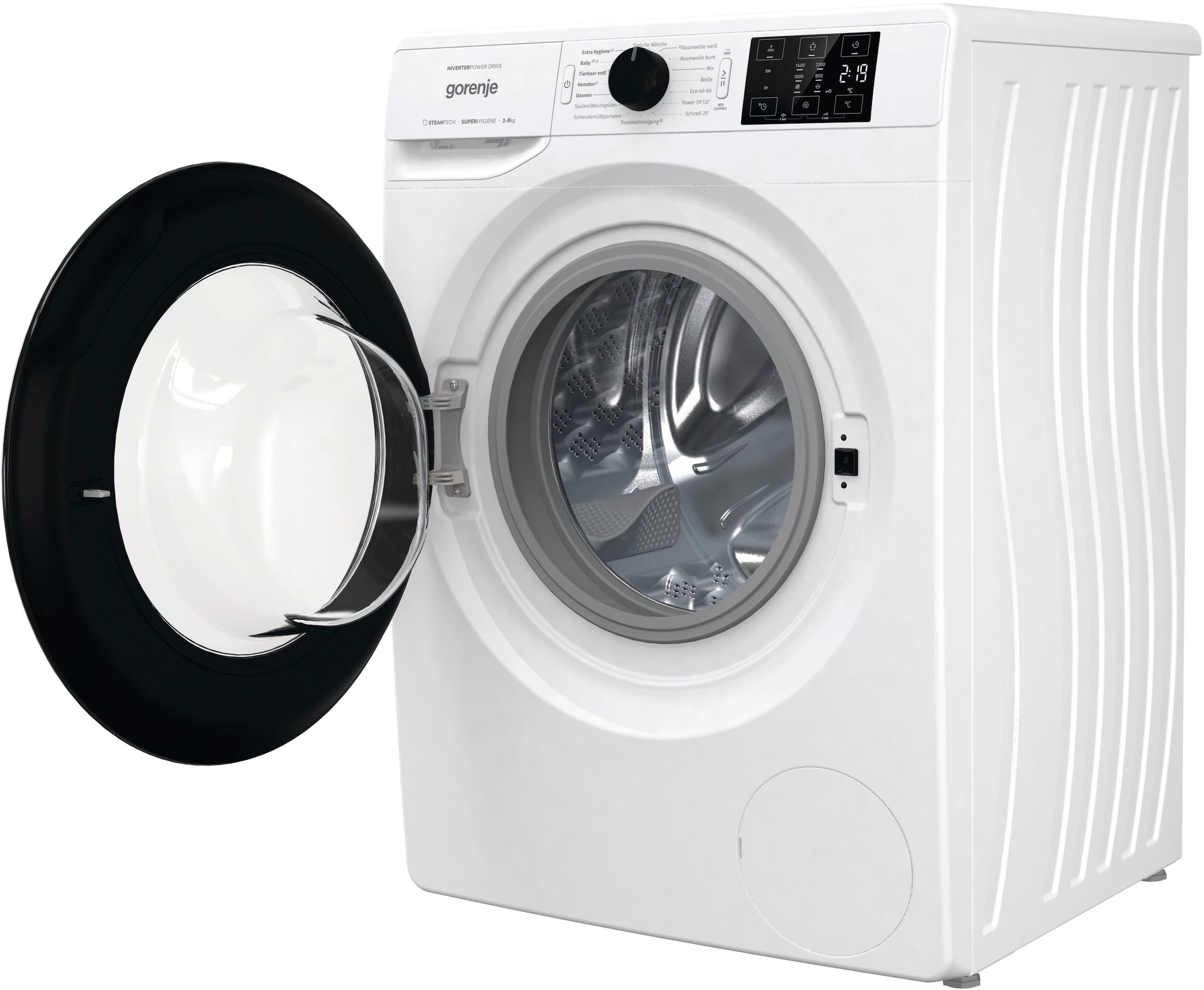 GORENJE Waschmaschine, WNEI84APS, mit 8 Garantie 3 XXL Jahren 1400 kg, U/min