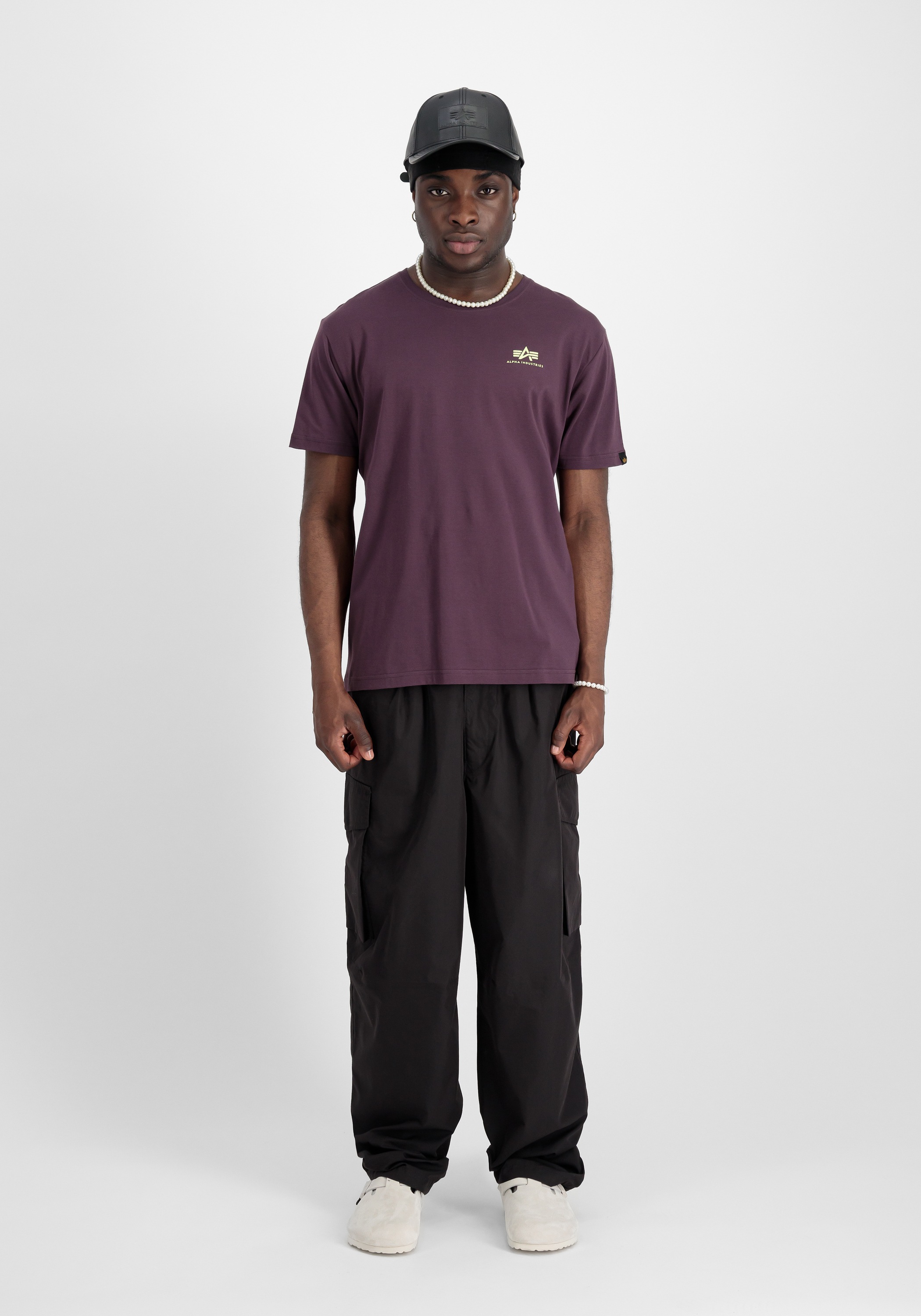 Alpha Industries T-Shirt »Alpha Industries Men - T-Shirts Basic T-Shirt SL«