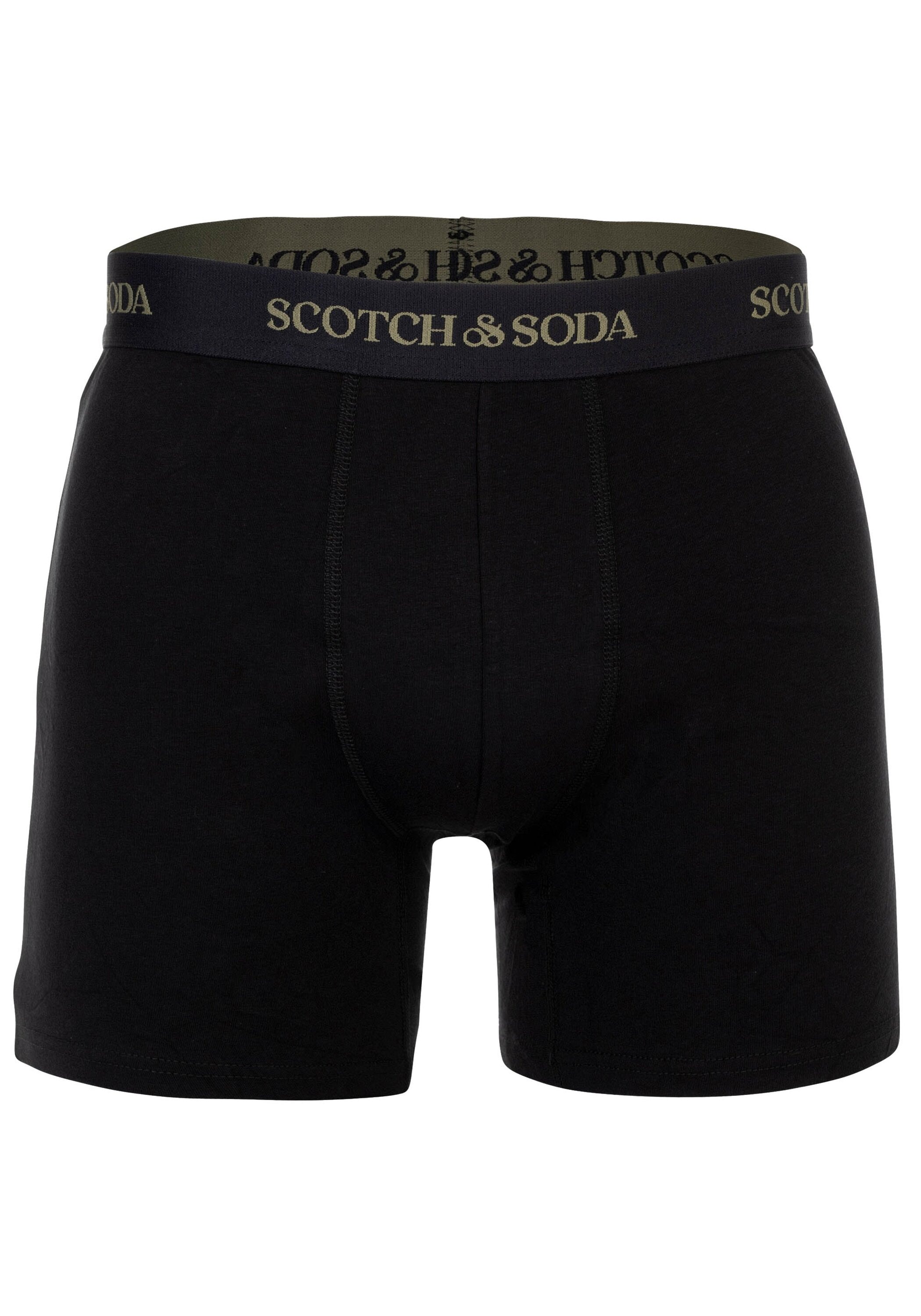 Scotch & Soda Boxershorts »Boxershort Solid Cotton Stretch 3er Pack«