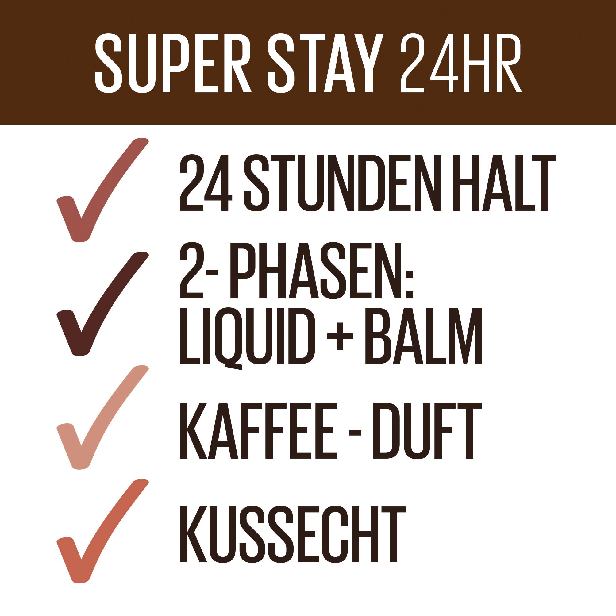 24H Coffee« YORK MAYBELLINE NEW »Super Lippenstift Stay