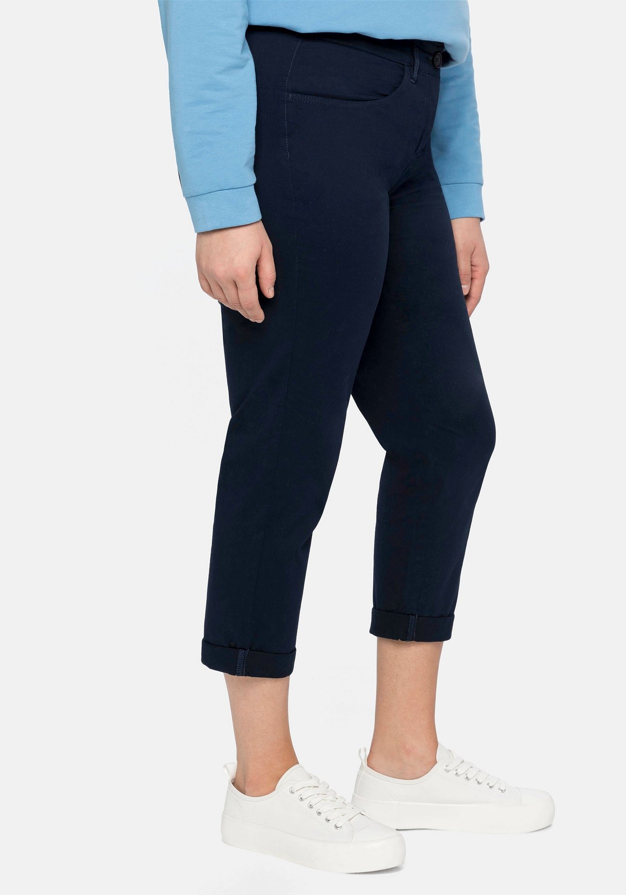 Sheego 7/8-Hose »7/8-Hose in Baumwoll-Stretch-Qualität«