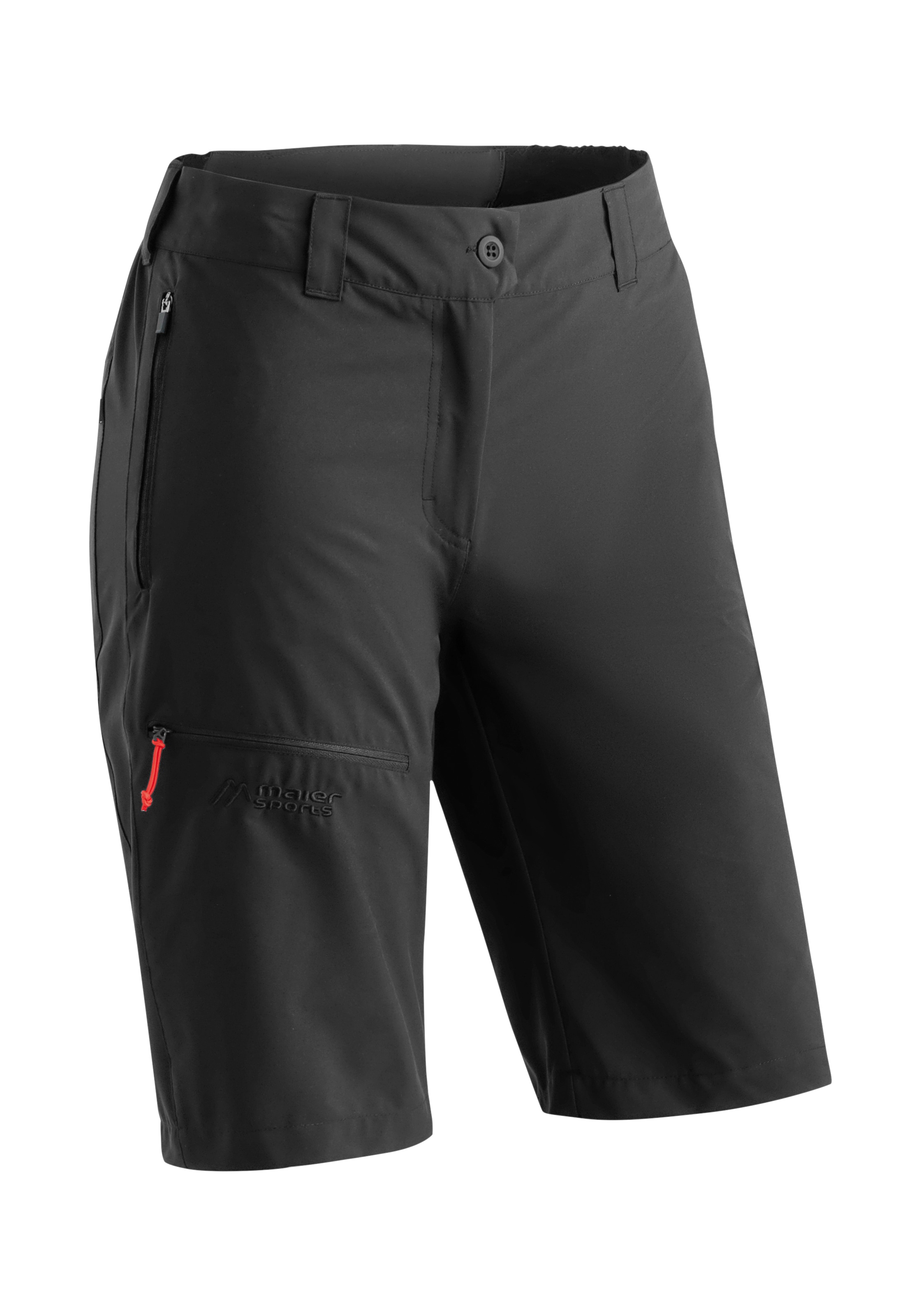 Maier Sports Outdoorhose »Lulaka Bermuda Loop«, Damen Shorts, kurze Wanderhose, Outdoor-Hose, 3 Taschen, Regular Fit