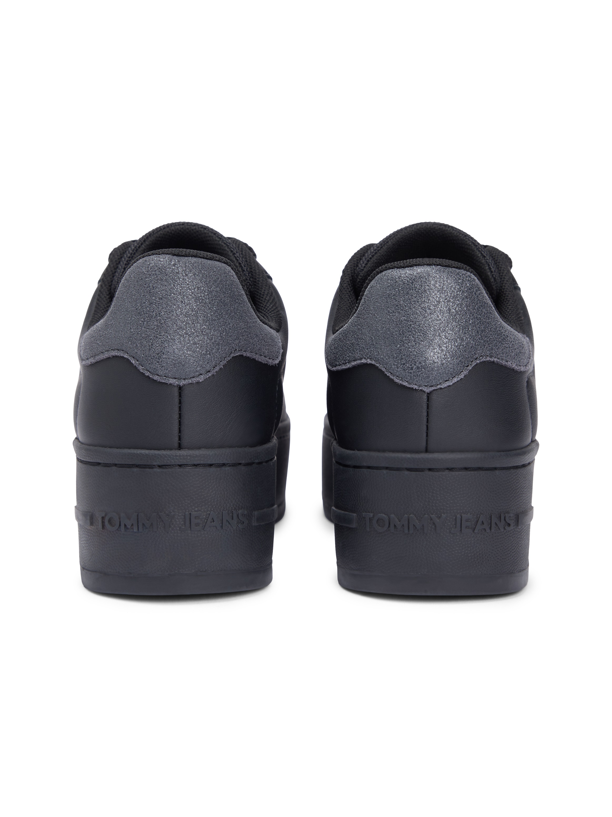 Tommy Jeans Plateausneaker »TJW FLATFORM ESS MU«  , Freizeitschuh, Halbschuh, Schnürschuh mit Kontrastbesatz