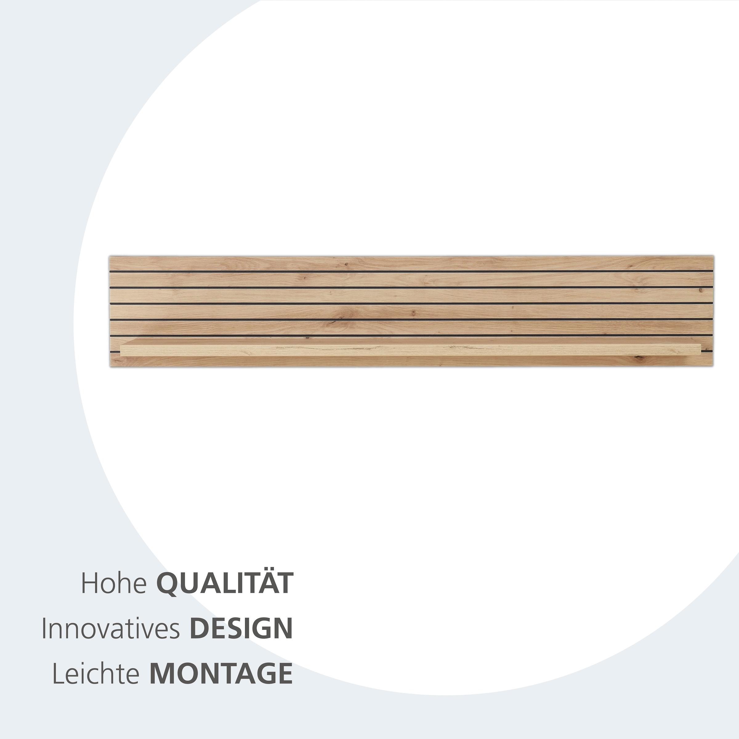 Innostyle Wandboard »Core, Wandbord Maße B/H/T 120x22x23 cm« 1 Stk. tlg. Wandbord mit 1 Boden inkl. LED Beleuchtung