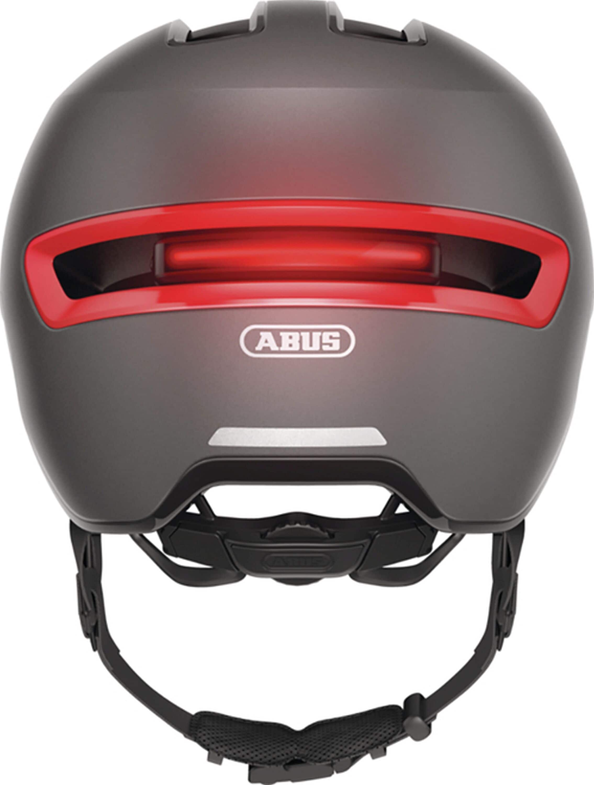 ABUS Fahrradhelm »Fahrradhelm "Hud-Y" dunkelgrau«