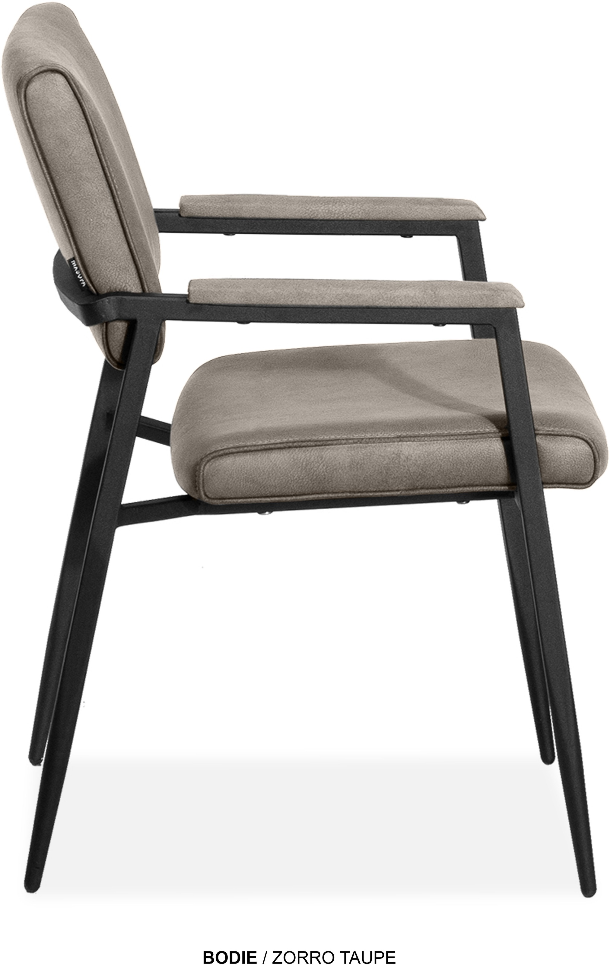 OMG Design Esszimmerstuhl »Bodie« (Set) 2 Stk.bequemer Armlehnenstuhl, pflegeleichter Bezug