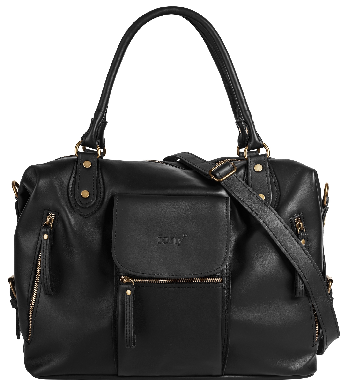 forty Shopper echt Leder, Made in Italy