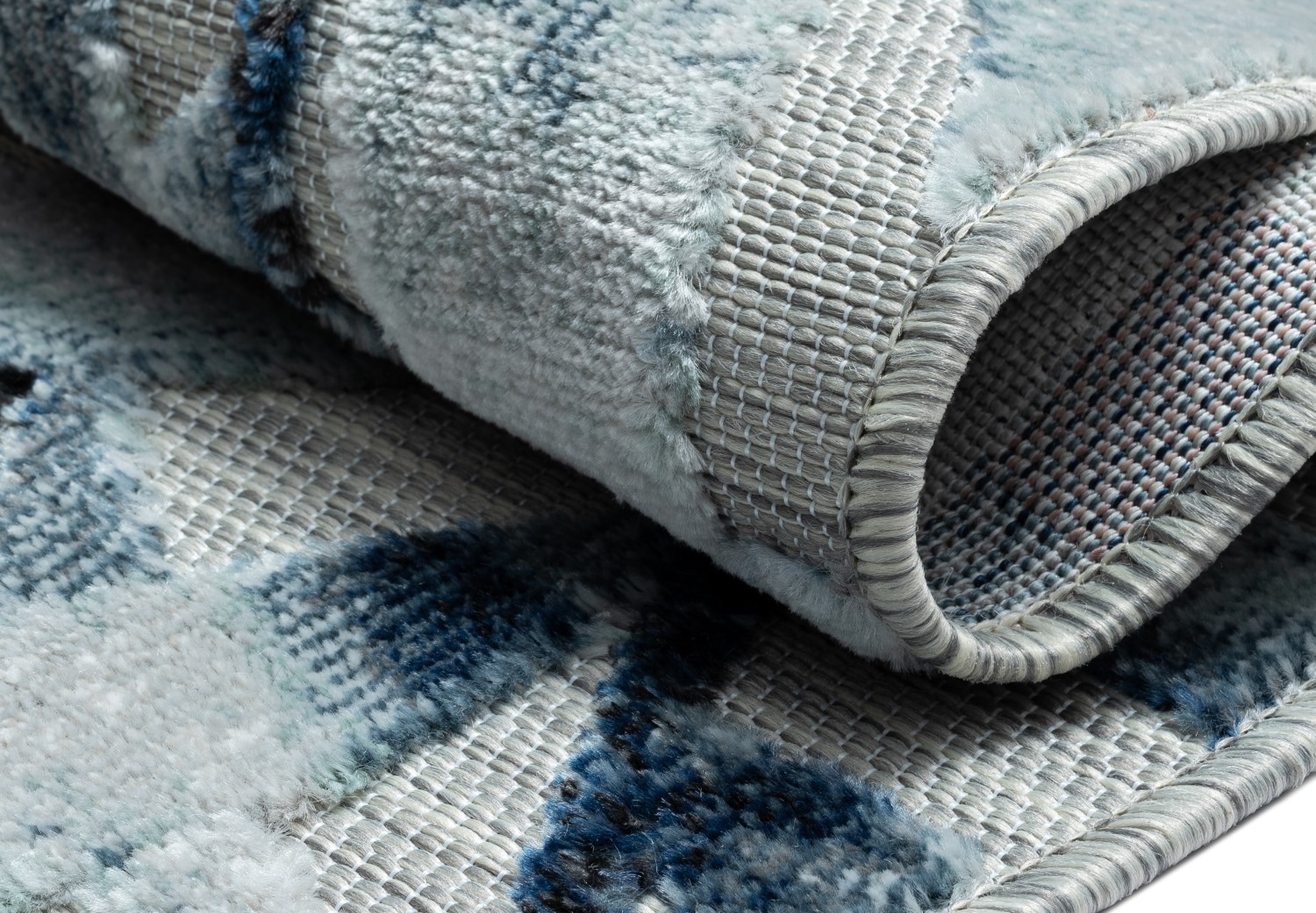 Myflair Möbel & Accessoires Teppich »Olivia Lagerräumung«, rechteckig, 8 mm Höhe, Blätter Motiv, Hoch-Tief Effekt, Outdoor geeignet, Balkon, Terrasse