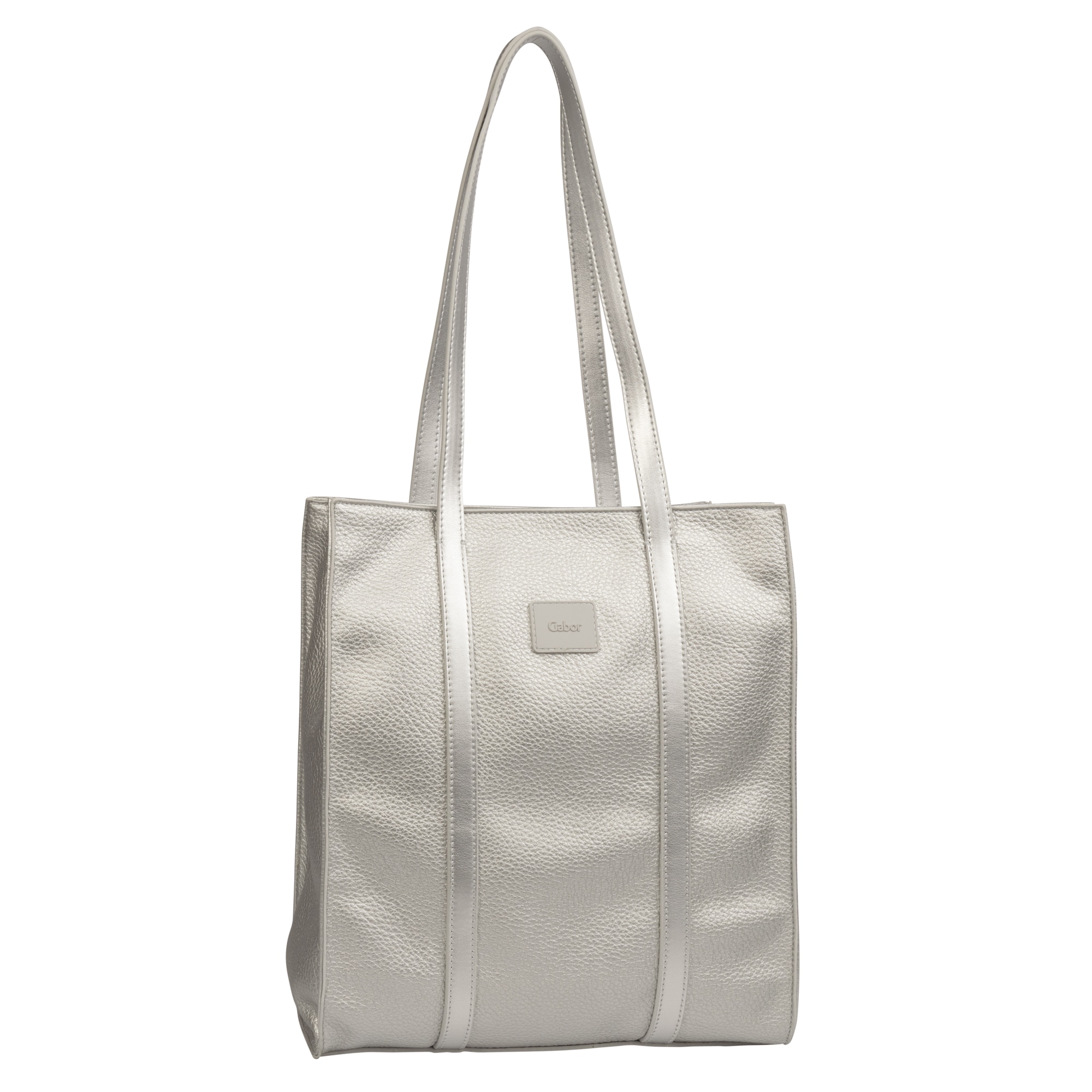 Gabor Shopper "Elfie" Damen Schultertasche mit einem Logo Rubber Patch