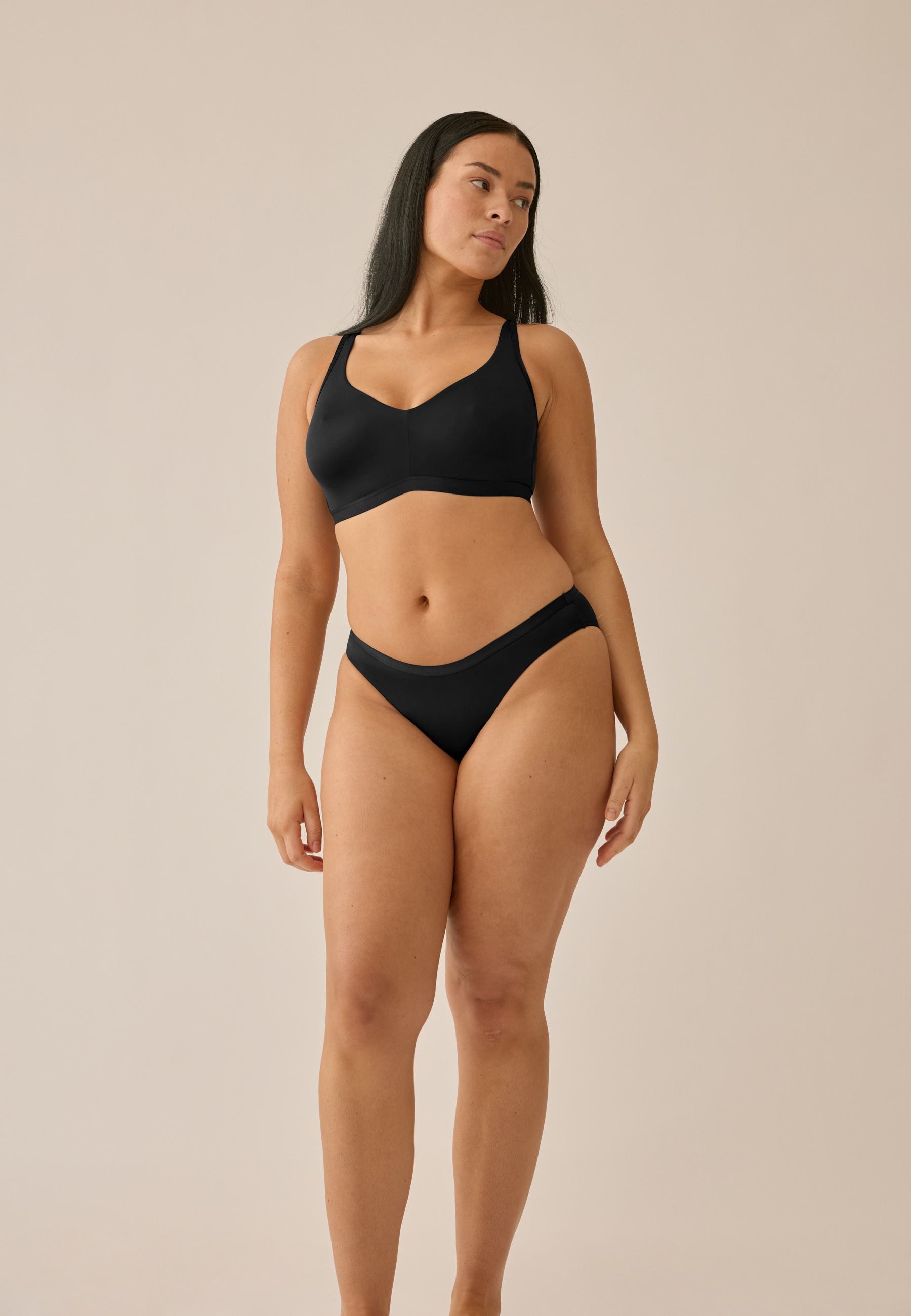 Naturana Minimizer-BH »The Thursday«, ohne Bügel, breite Träger, basic, bequem, weich, Entlastungsträger