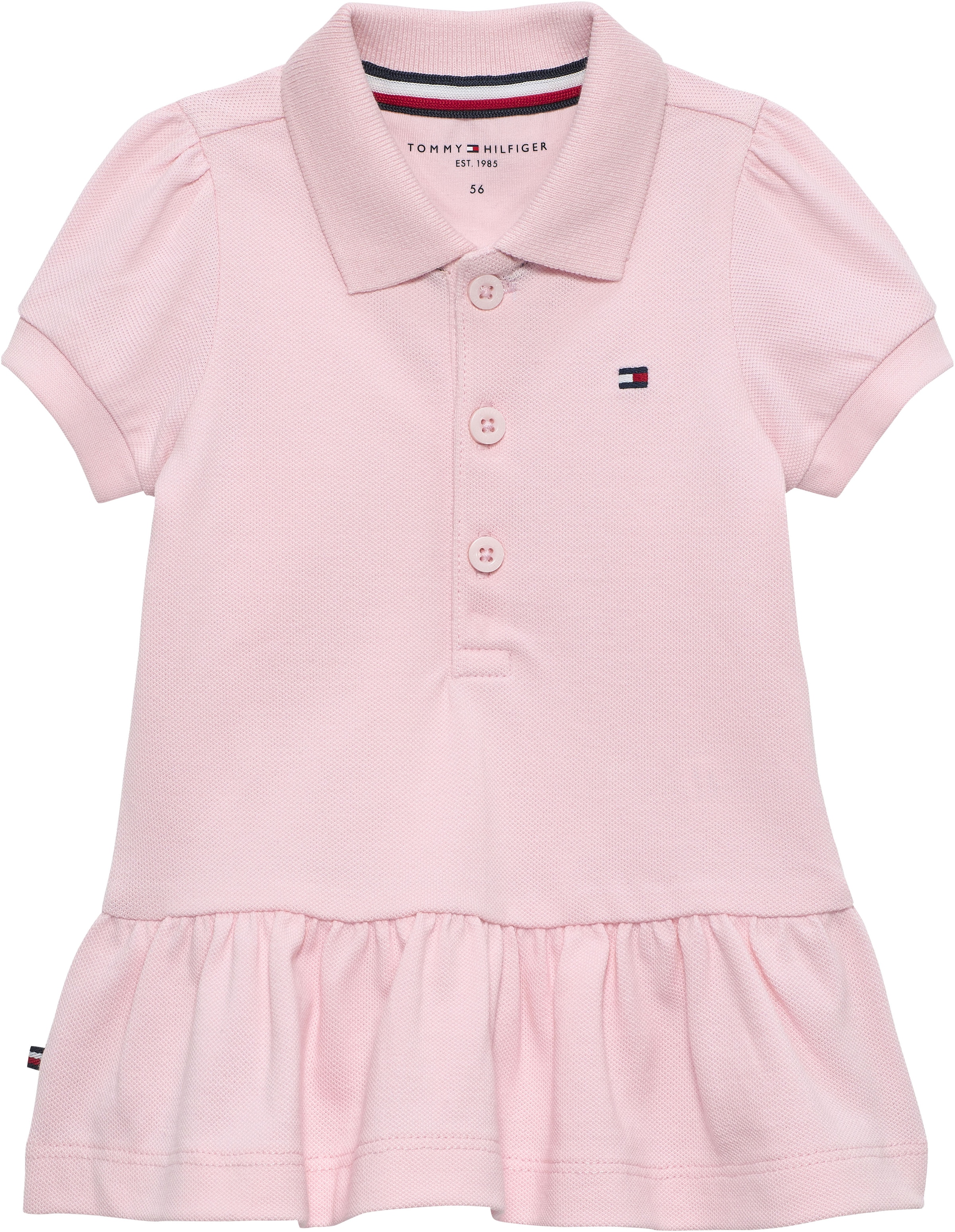 Tommy Hilfiger Polokleid »PIQUE POLO DRESS SHORT SLEEVE« für Babys, Stretch-Baumwolle