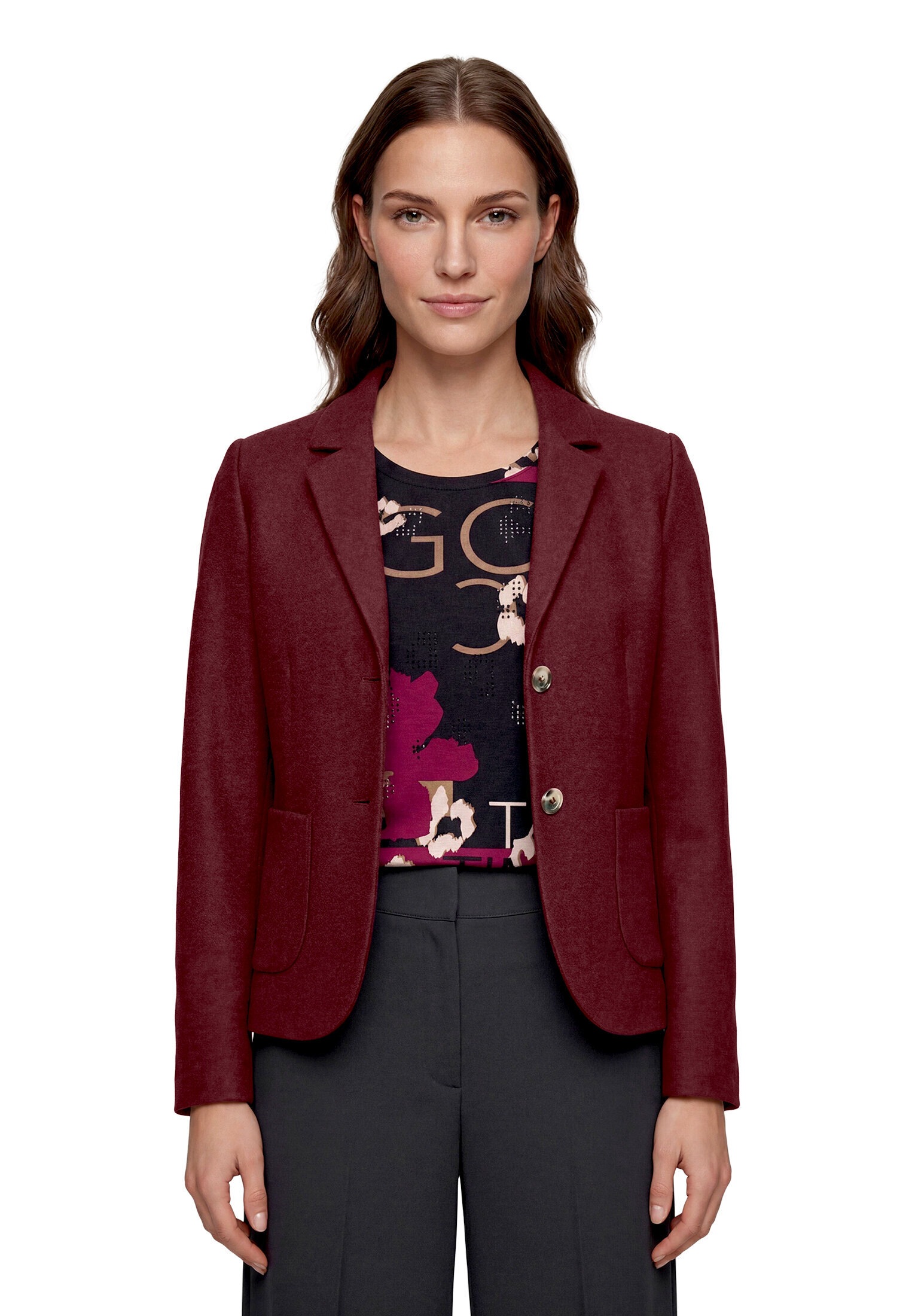 Betty Barclay Jackenblazer »Wollblazer mit aufgesetzten Taschen«