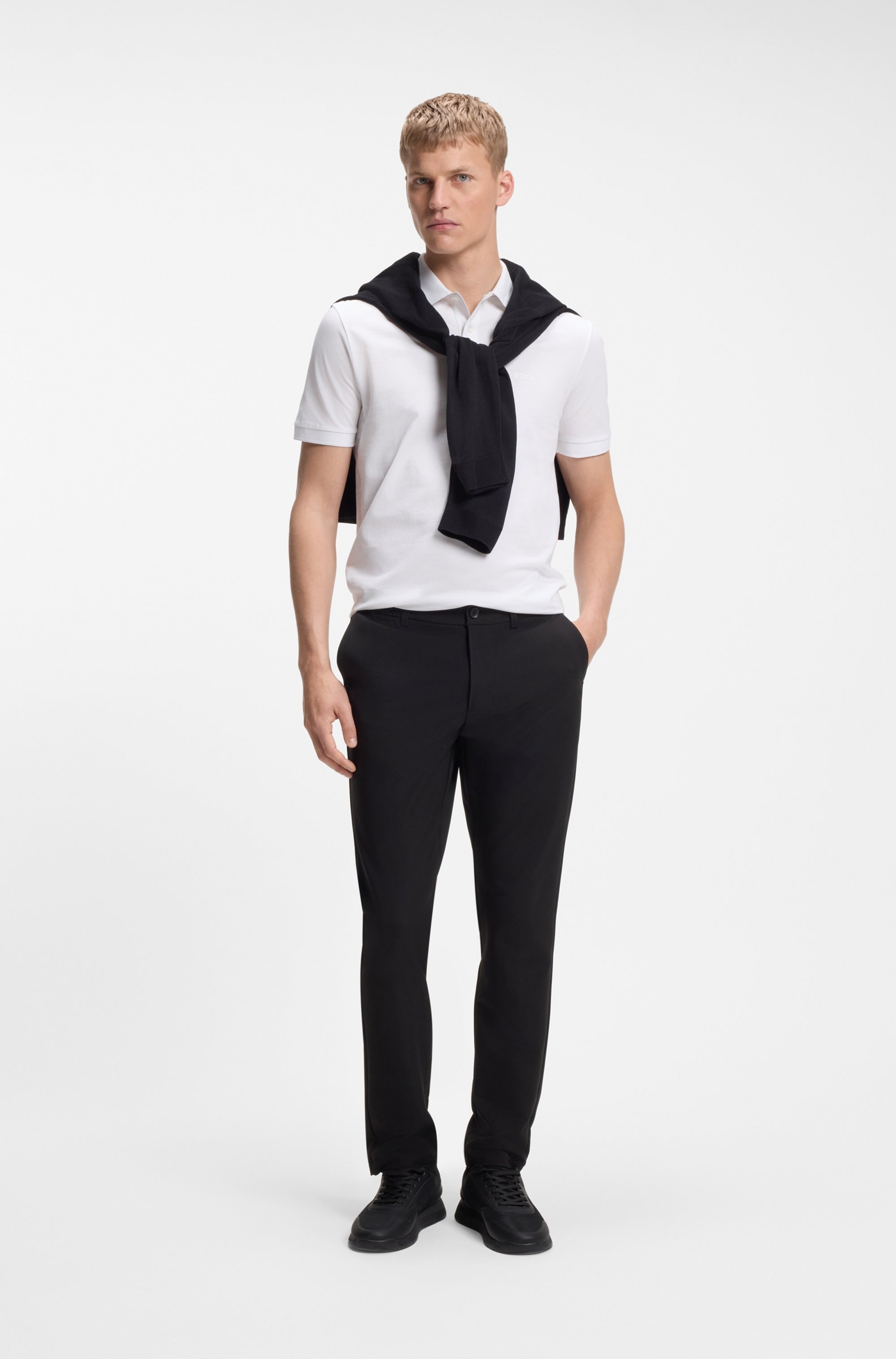BOSS GREEN Poloshirt »Pio Pique Regular Fit« Cotton Pique Polo, pflegeleicht 100% Baumwolle