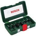 Bosch Home & Garden Fräsbohrer, (Set, 6 tlg.), HM-Fräser 8 mm Schaft
