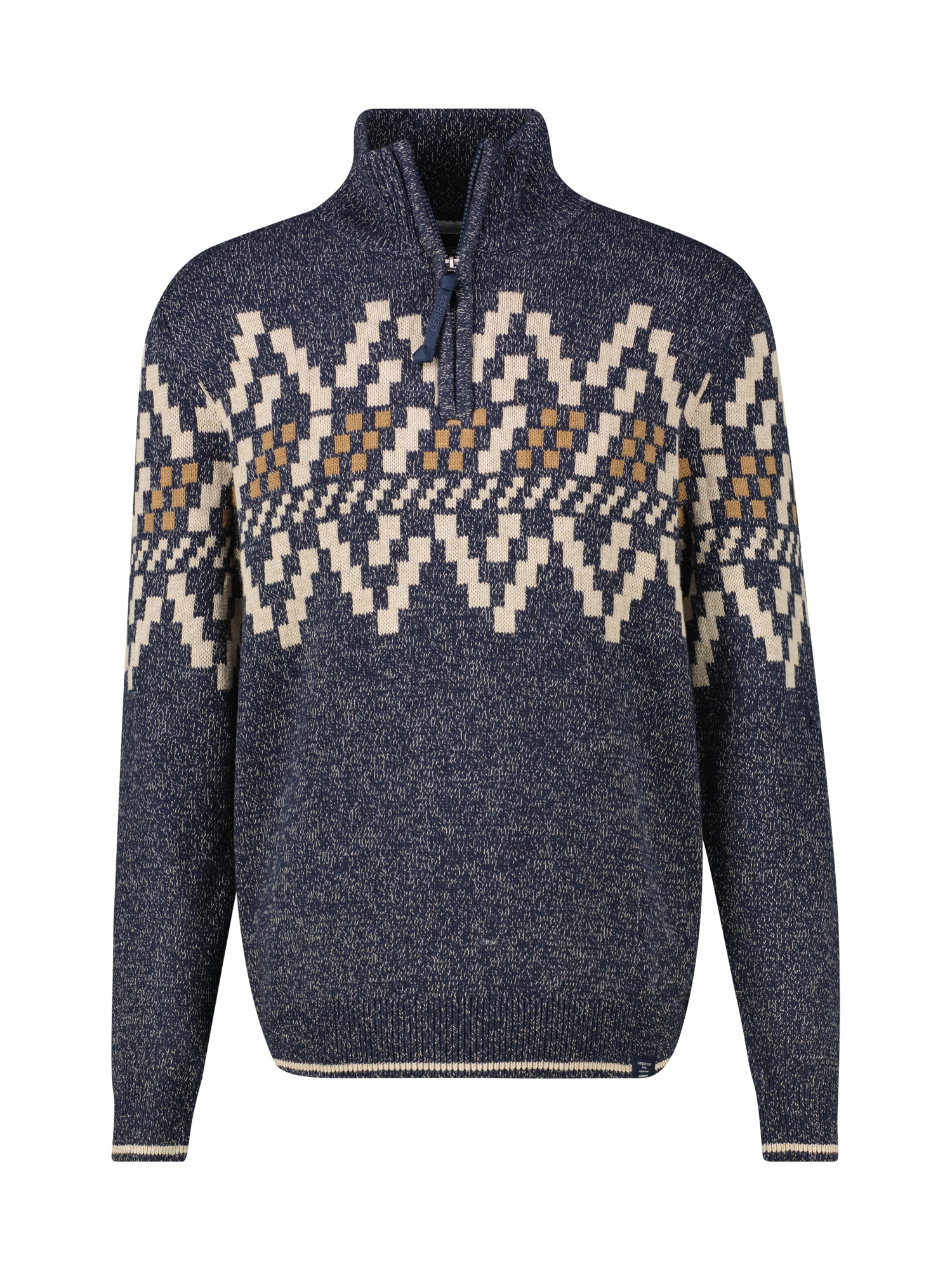LERROS Norwegerpullover »Herren-Troyer mit Norwegermuster«
