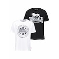 Lonsdale T-Shirt »DILDAWN«, (Packung, 2 tlg., 2er-Pack)