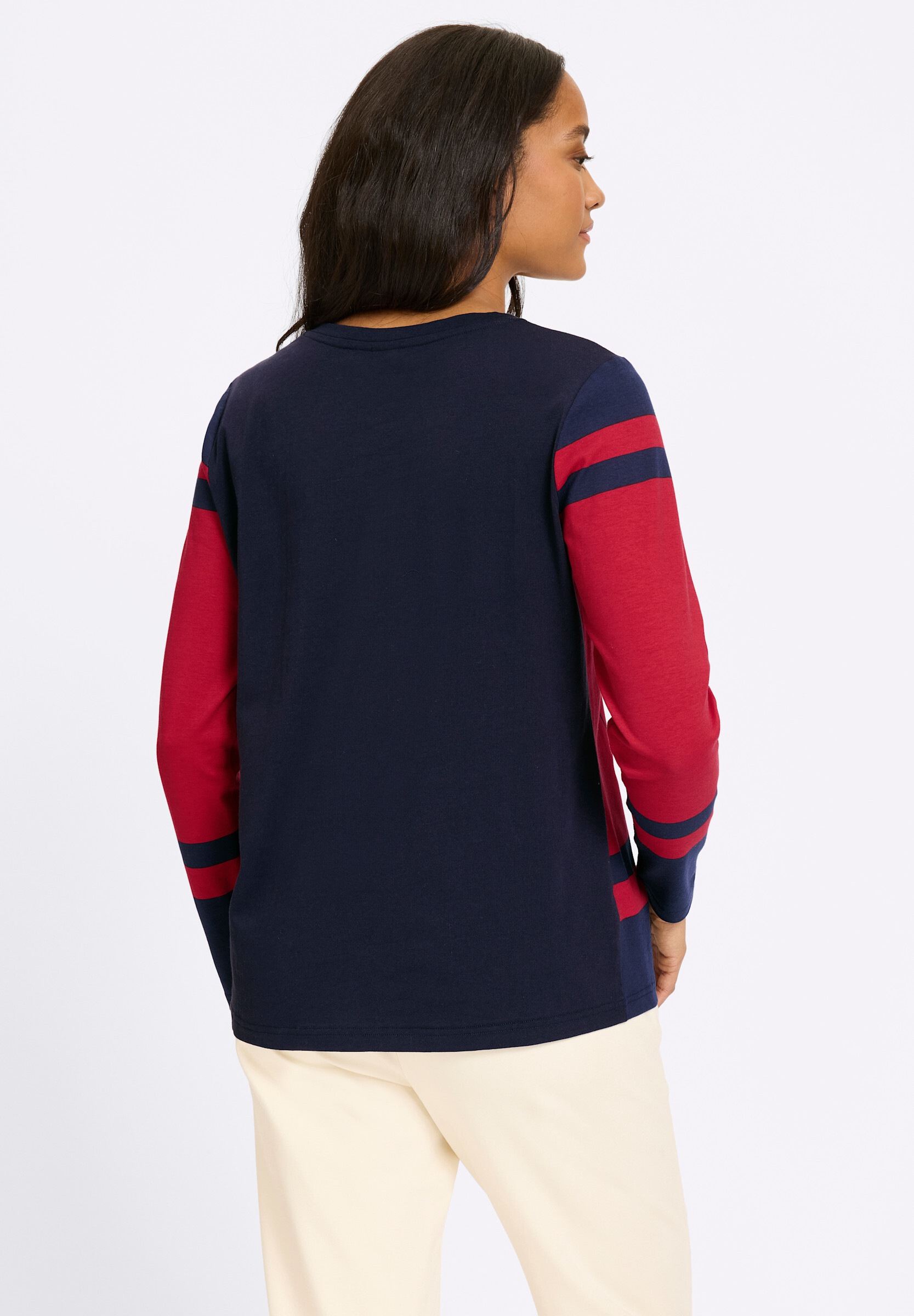 heine T-Shirt »Shirt Langarmshirt mit Print-Motiv«