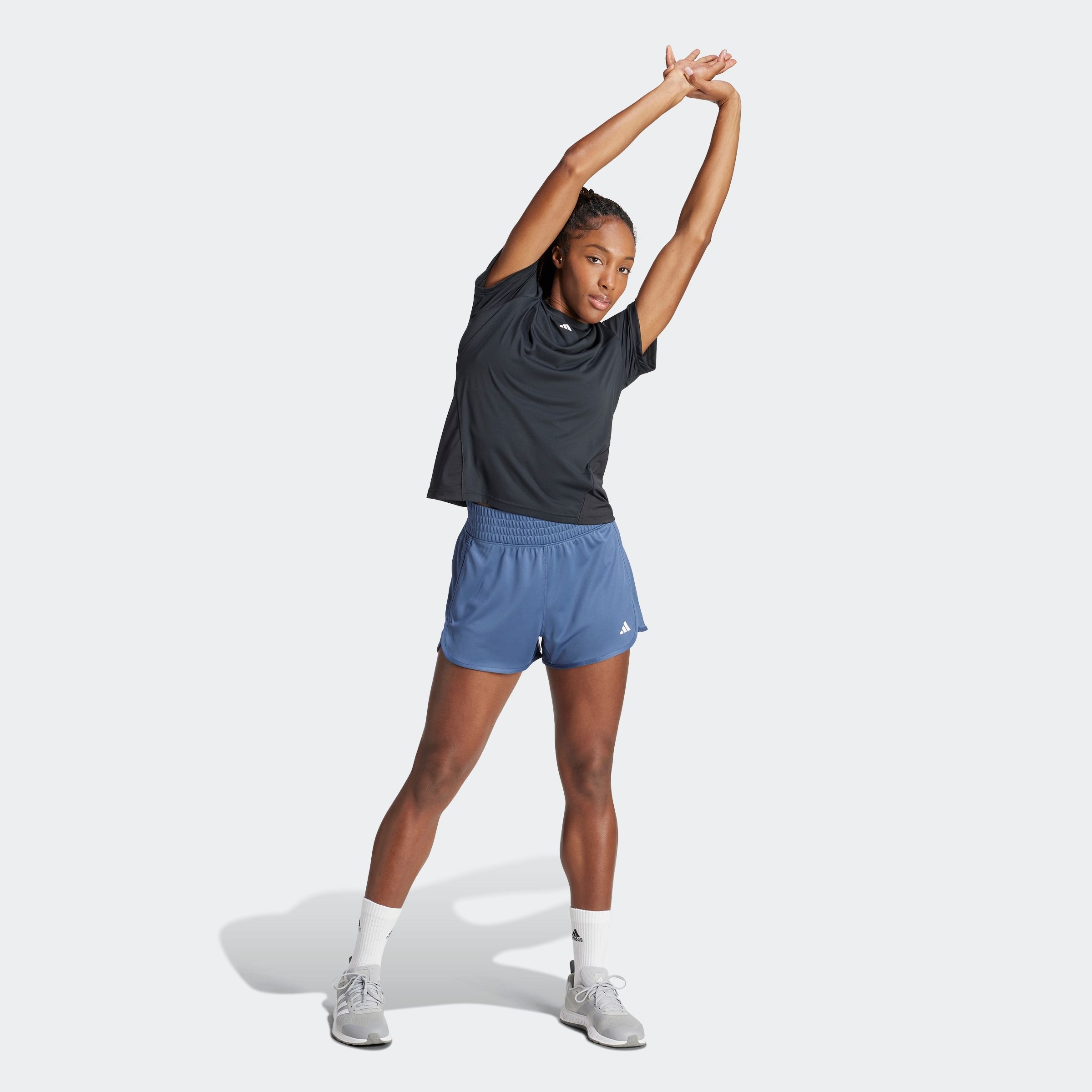 adidas Performance Shorts »PACER KNIT HIGH«, (1 tlg.), Trainingsshorts aus weiches Material, atmungsaktiv