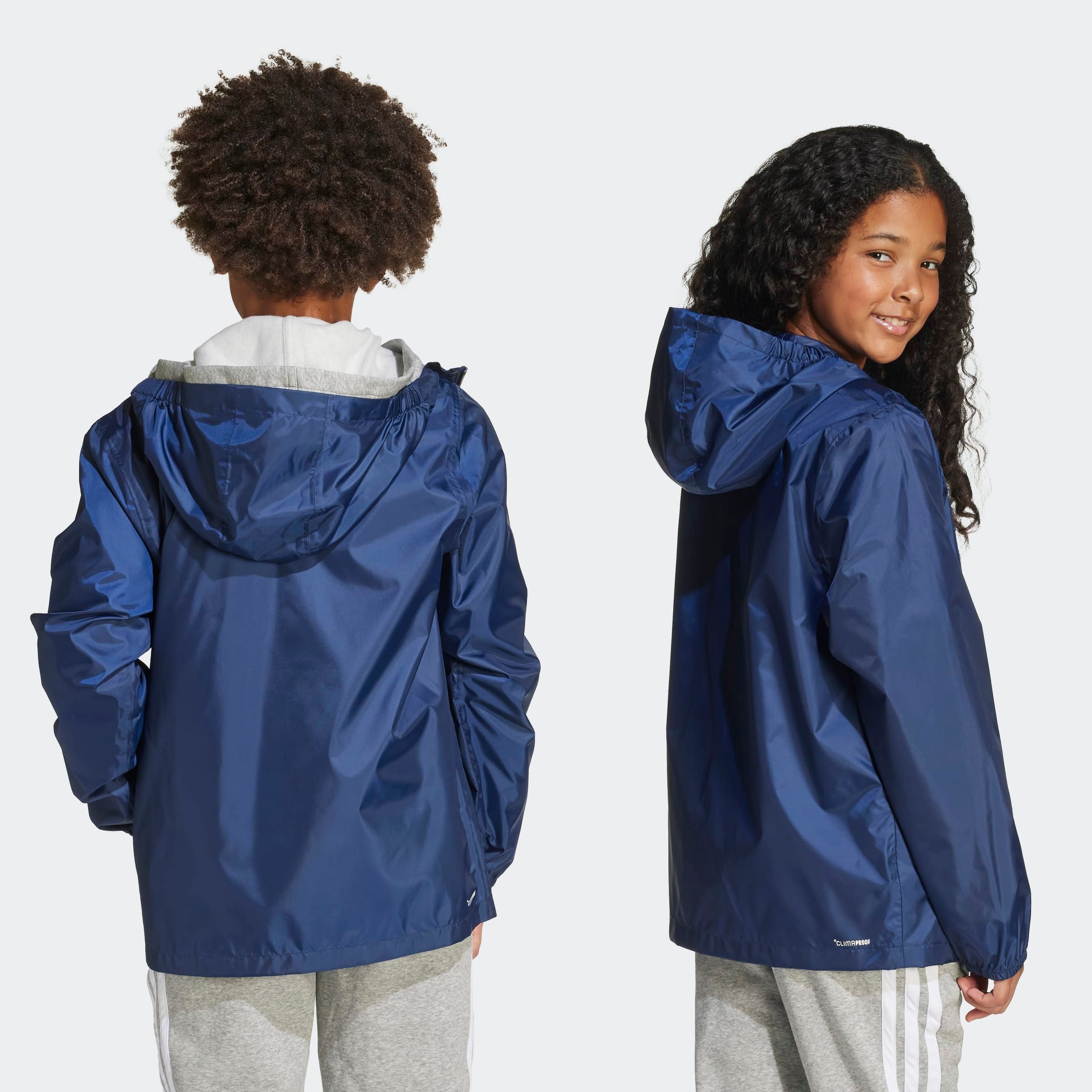 adidas Sportswear Regenjacke »KIDS« für Kinder, mit climaproof®, aus Polyester, in normaler Länge