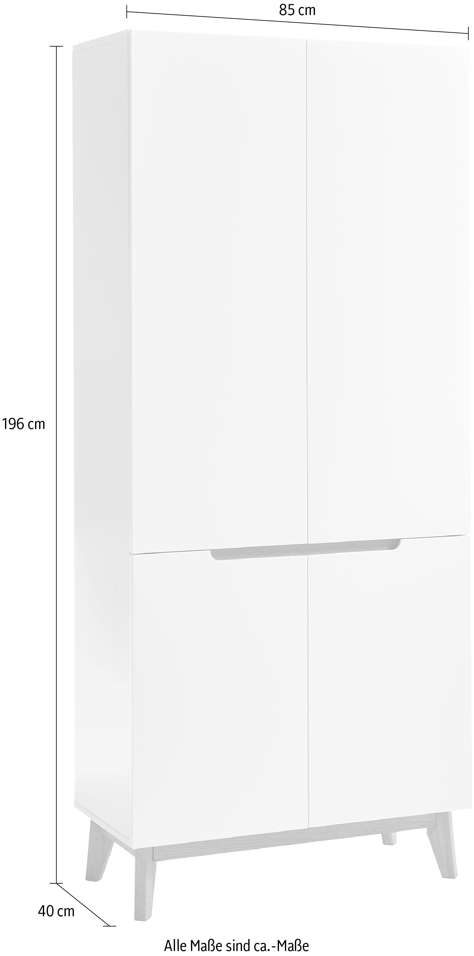 MCA furniture Garderobenschrank »Cervo«, Breite ca. 85 cm