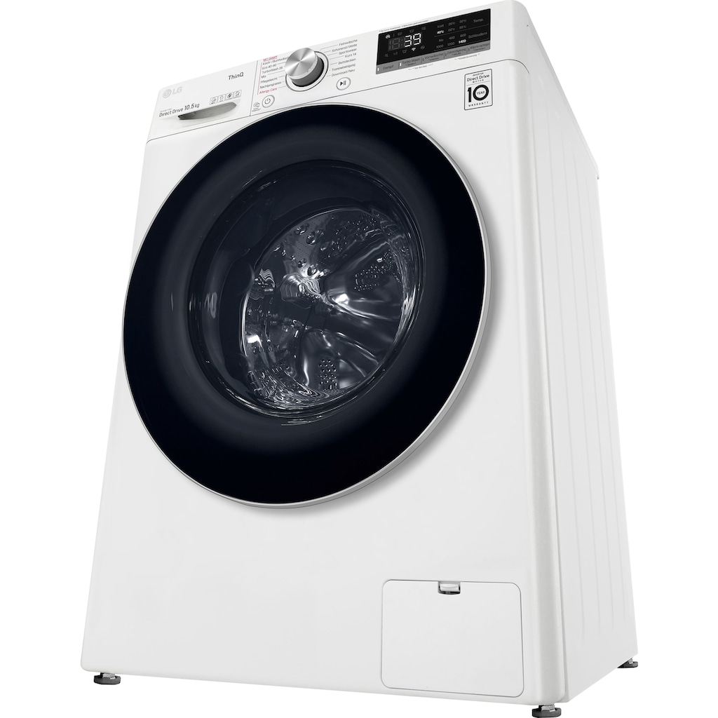 LG Waschmaschine »F4WV710P1«, Serie 7, F4WV710P1E, 10,5 kg, 1400 U/min