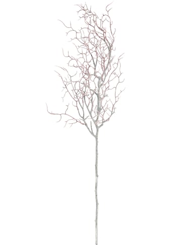 Winterliche Kunstpflanze »Weihnachtsdeko«, Deko-Ast, gefrostet