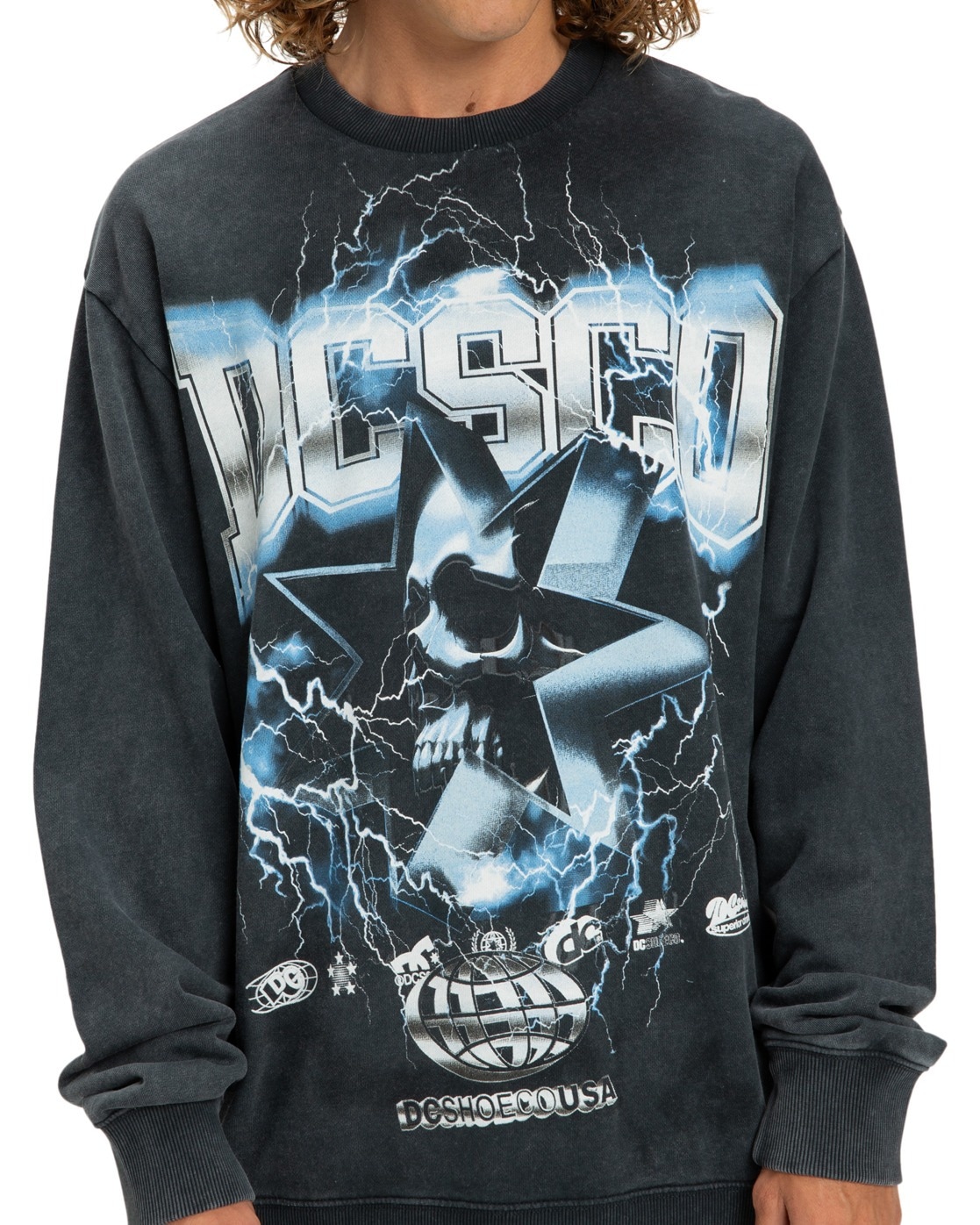 DC Shoes Sweatshirt »Skull Shock«