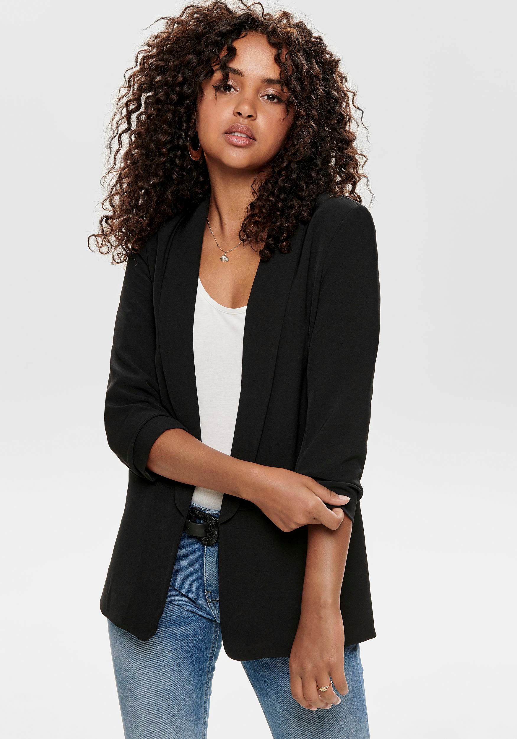 ONLY Kurzblazer »ONLELLY 3/4 LIFE BLAZER TLR NOOS«, mit 3/4 Ärmel