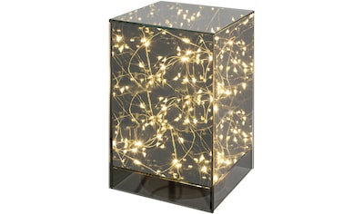Creativ home LED Dekolicht »Weihnachtsdeko«, aus Glas, 2er Set, mit  Sterneffekt online kaufen | mit 3 Jahren XXL Garantie