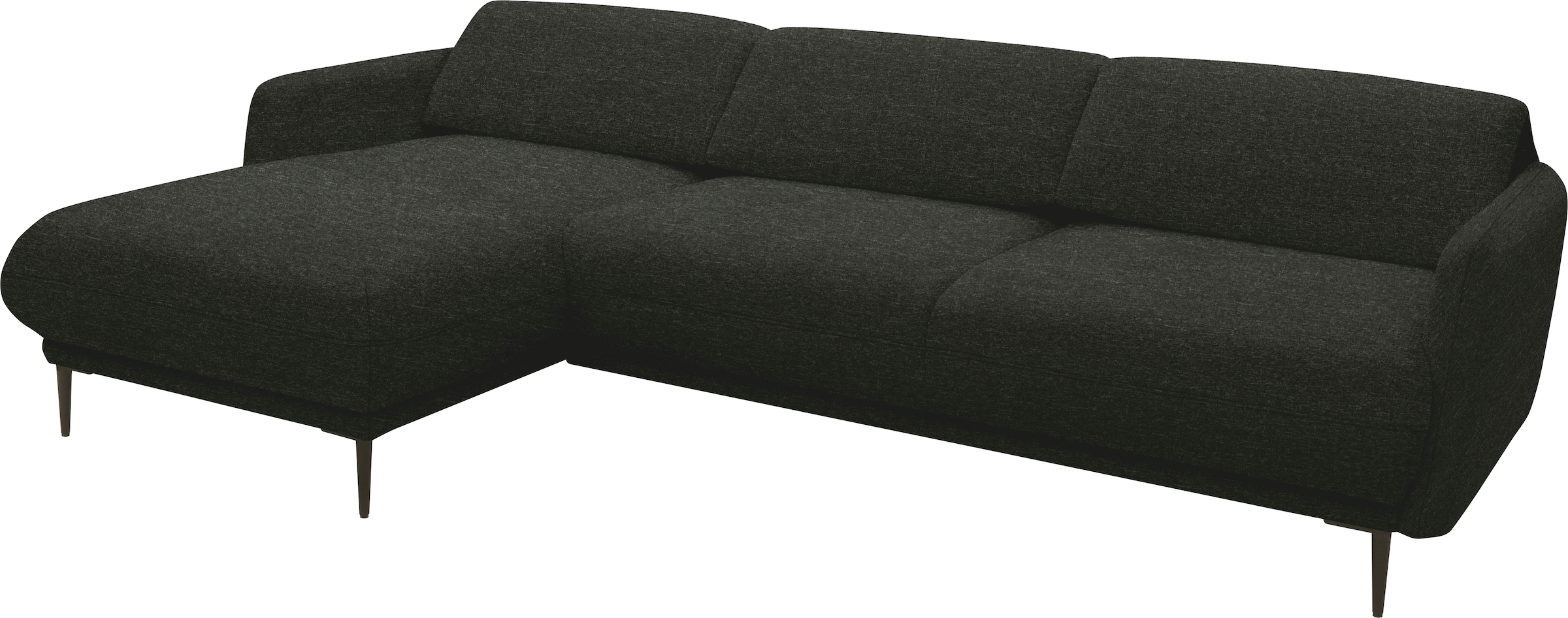 andas Ecksofa »Skovsende  Sitzbreite 245 cm, Rückenlehne stufenlos  hochklappbar für« individuellen Sitzkomfort Kopfteilverstellung, L-Form