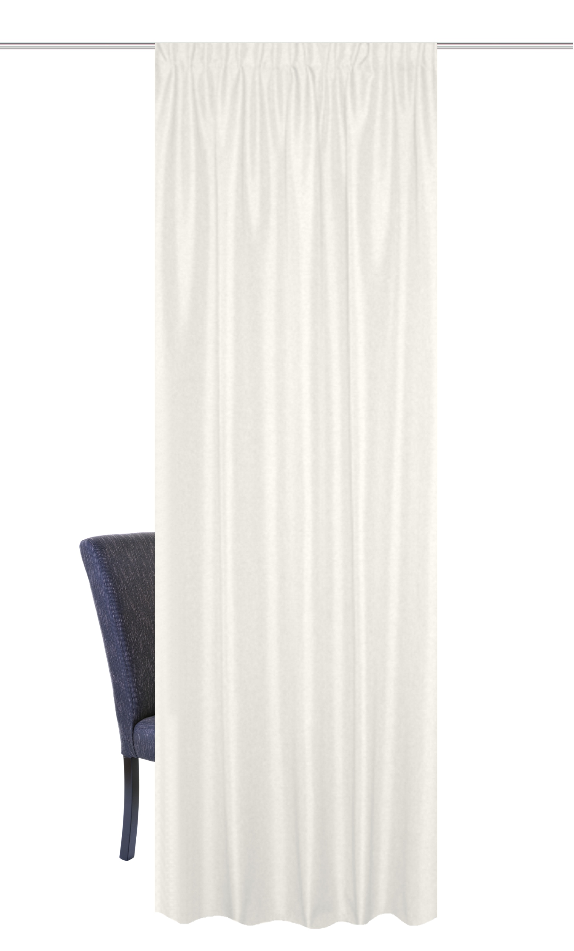 Home Basics Vorhang »ESKIMO«, (1 St.), Thermostoff Uni ESKIMO