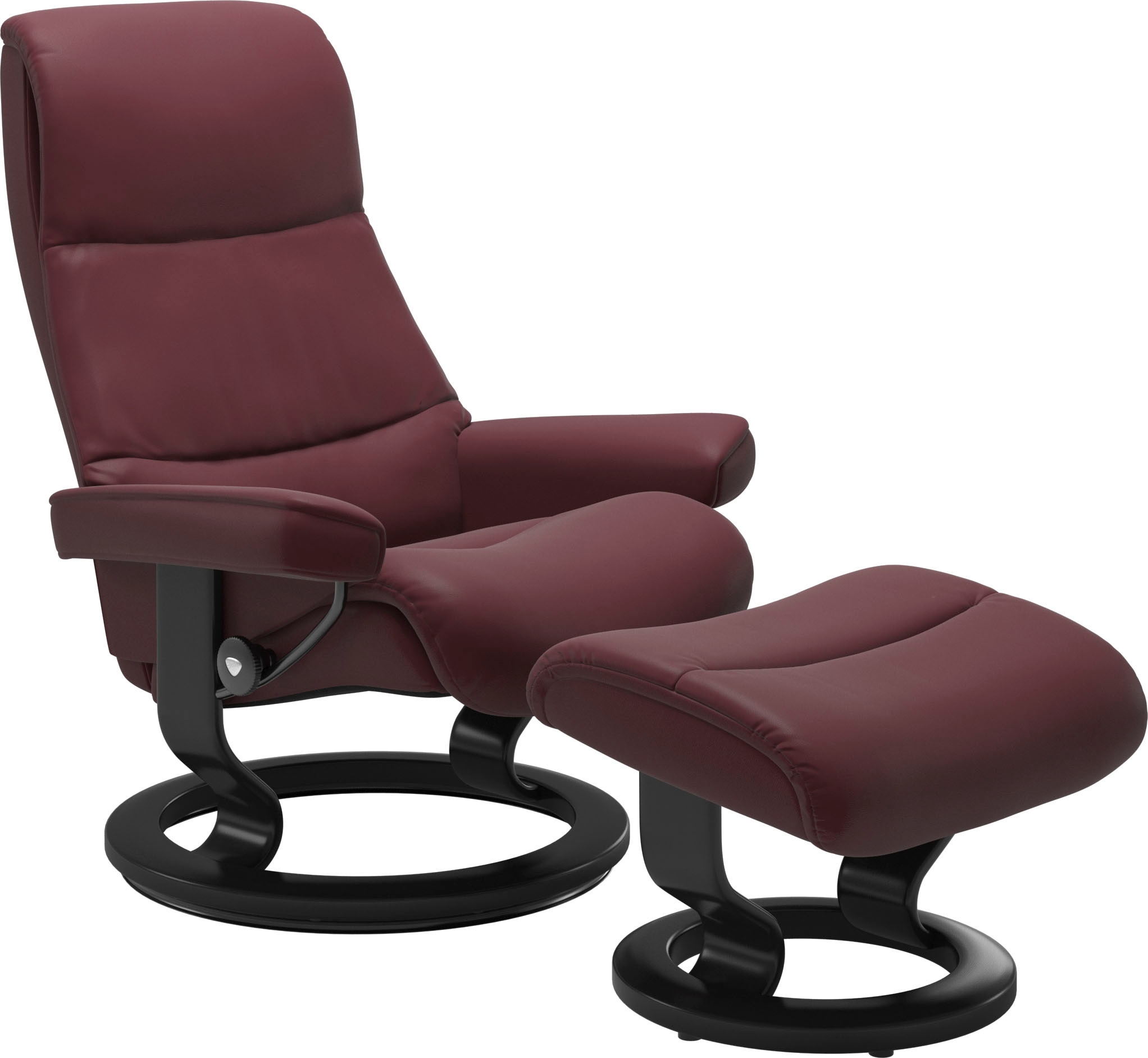 Stressless® Fußhocker »View« mit Classic Base,Gestell Schwarz