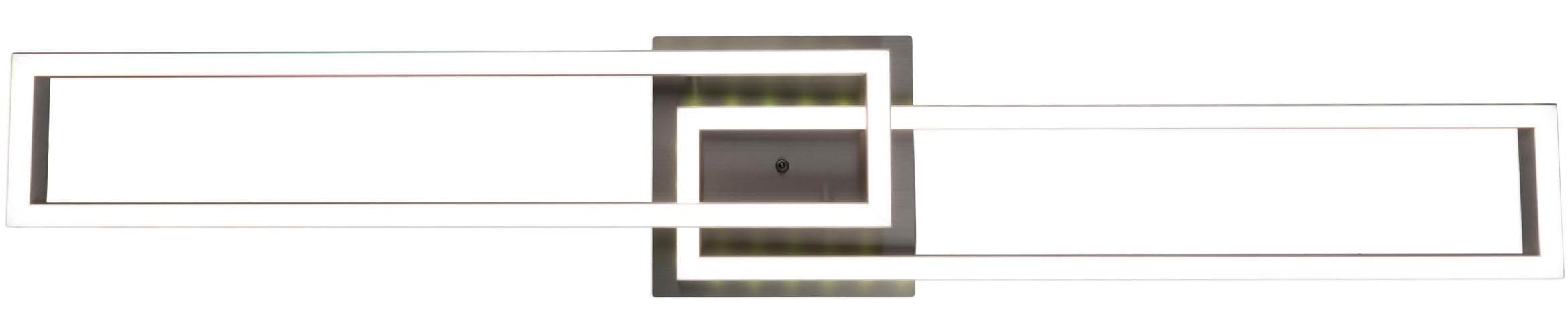 näve LED Deckenleuchte »BANTRY«, 1 flammig, CCT, RGB-Backlight, dimmbar, Memory, Zeitschaltuhr, Nachtlicht